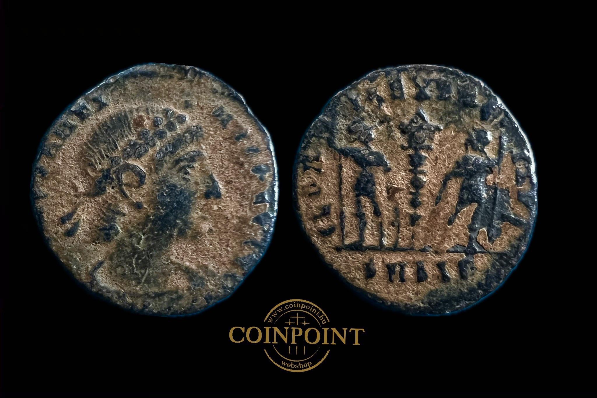 Delmatius  Æ  (i.sz.335-337) SMALG RIC VII 69 (sivatagi patina)