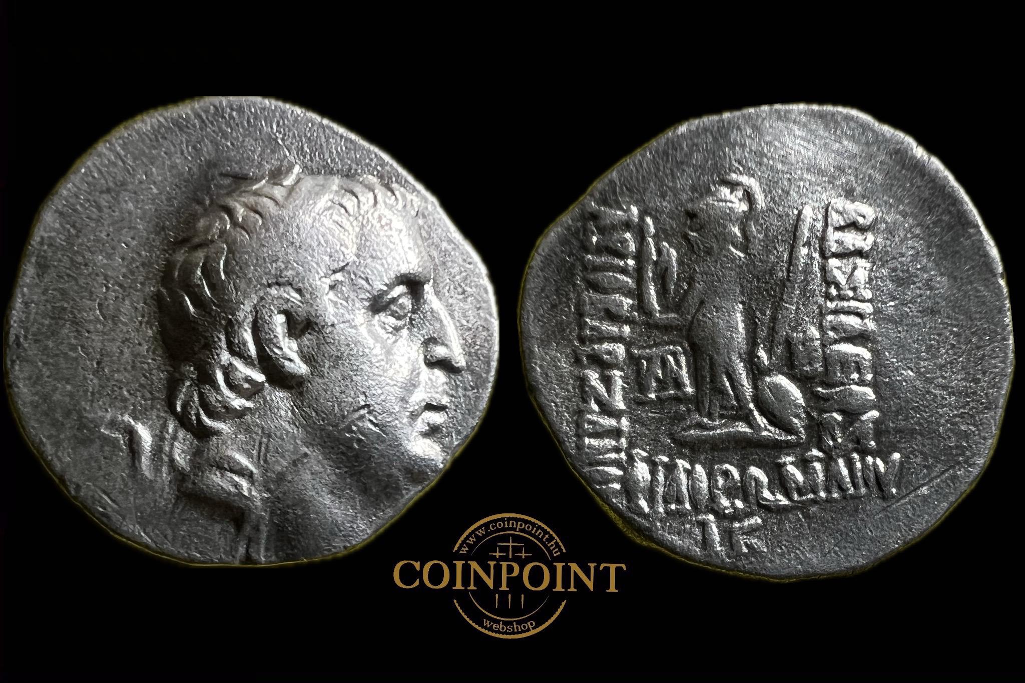 Kappadókiai Királyság I.Ariobarzanes Philoromaios (i.e.96-63)Drachma HGC 7,846 