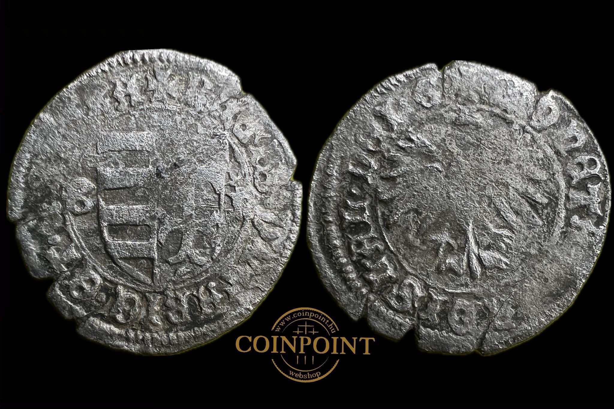 V.László ezüst Dénár B-n (1453-1457) Éh-502 