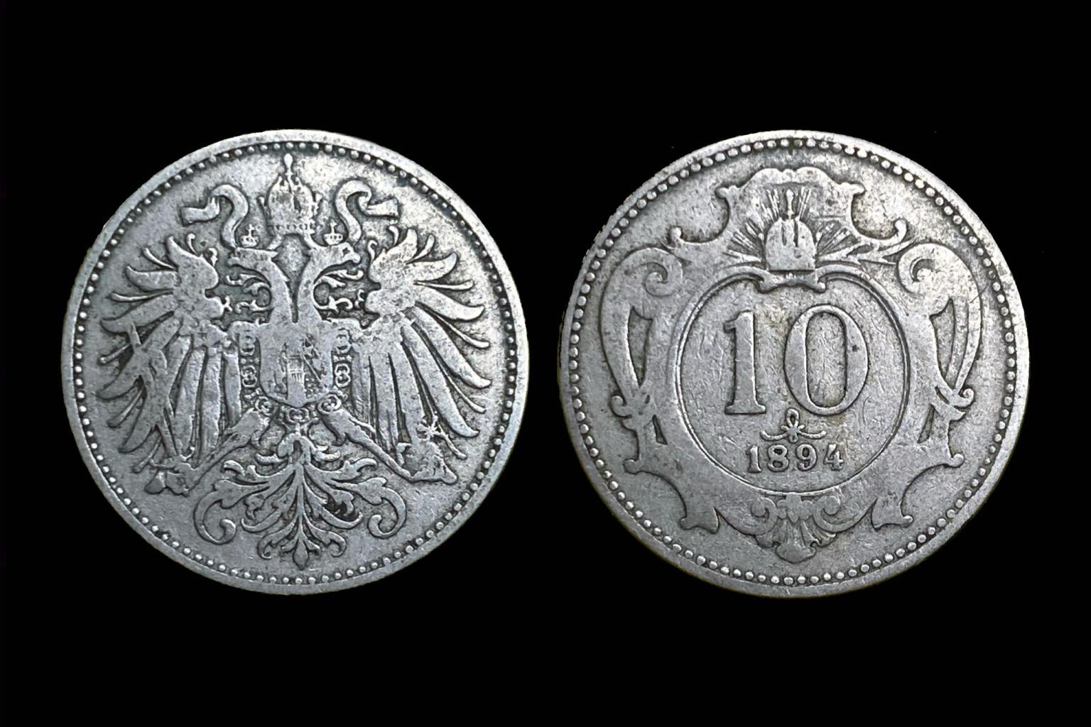 Franz Joseph (1894) 10 heller