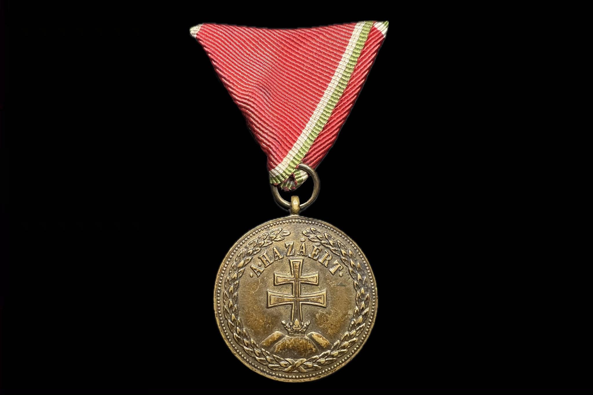 Horthy Magyar Bronz Érdemérem 