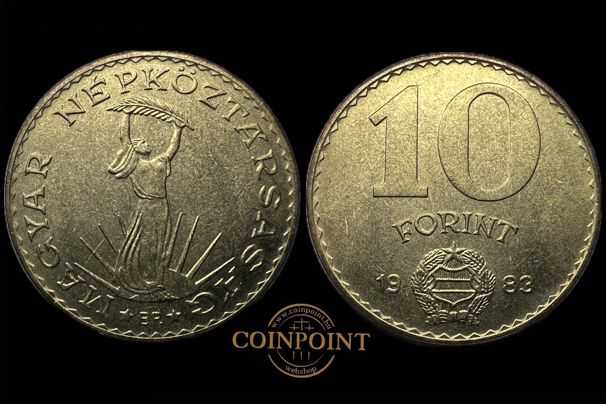 Magyar Népköztársaság 10 Forint (1984)BP UNC 