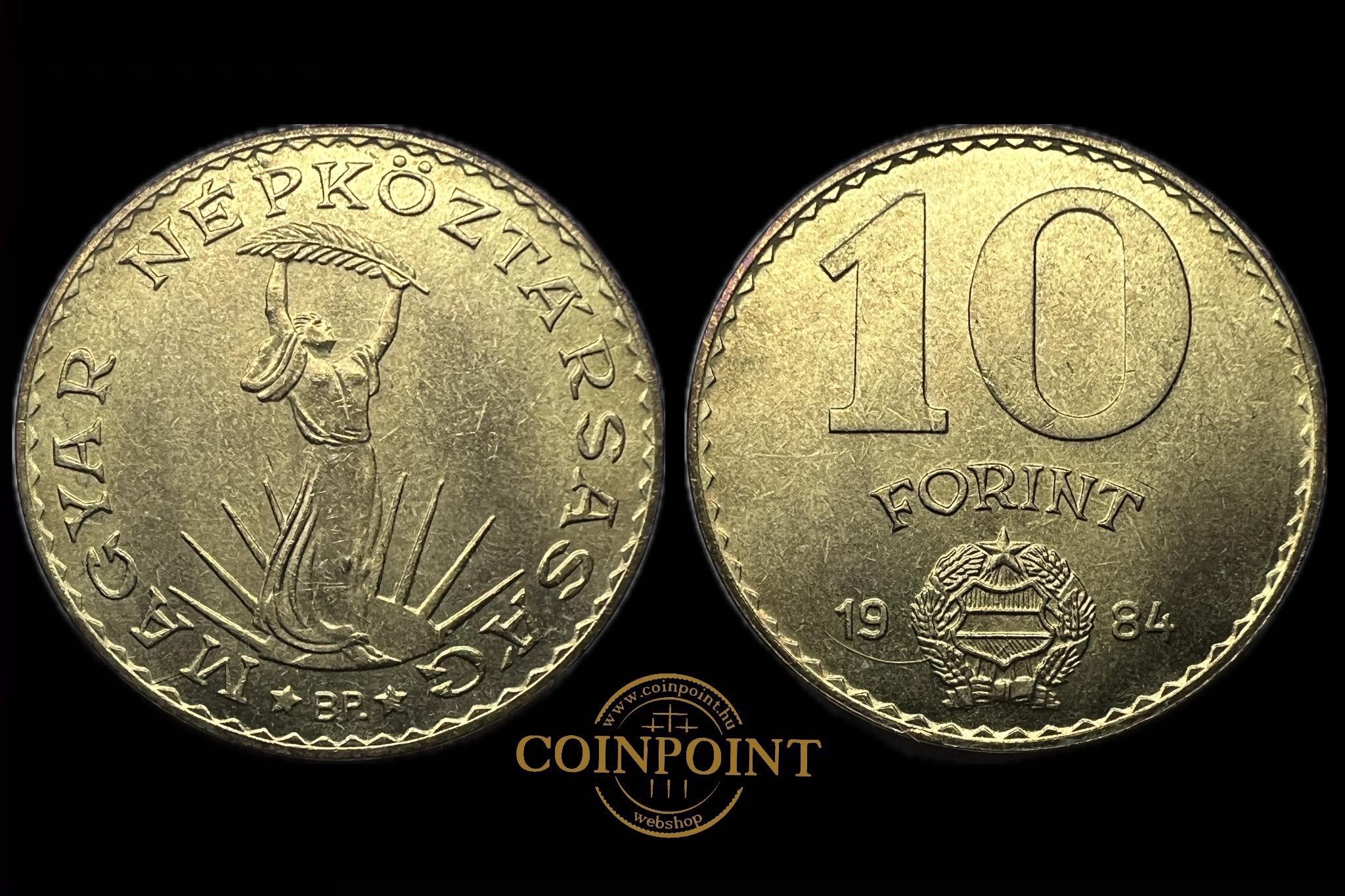 Magyar Népköztársaság 10 Forint (1984)BP UNC