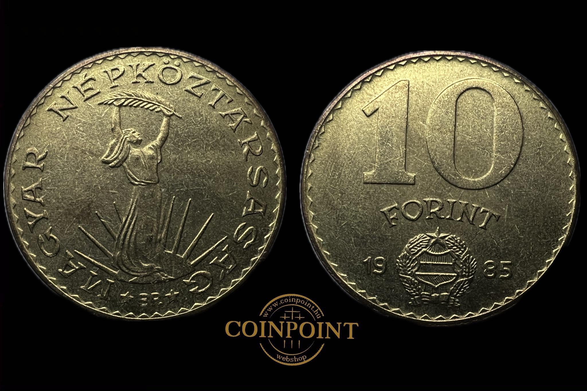 Magyar Népköztársaság 10 Forint (1985)BP UNC