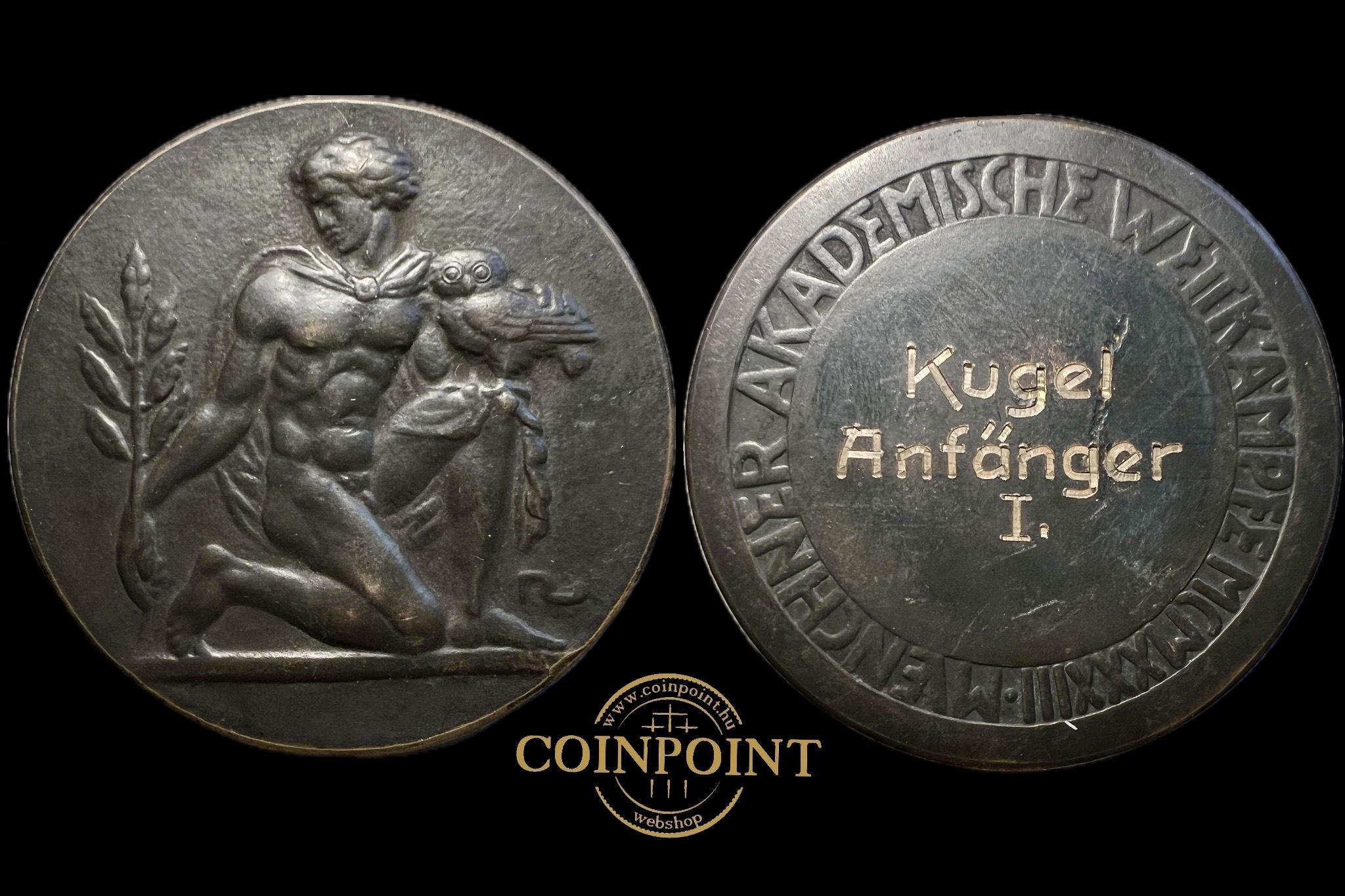 Müncheni akadémiai versenyek 1933 (Kugli)