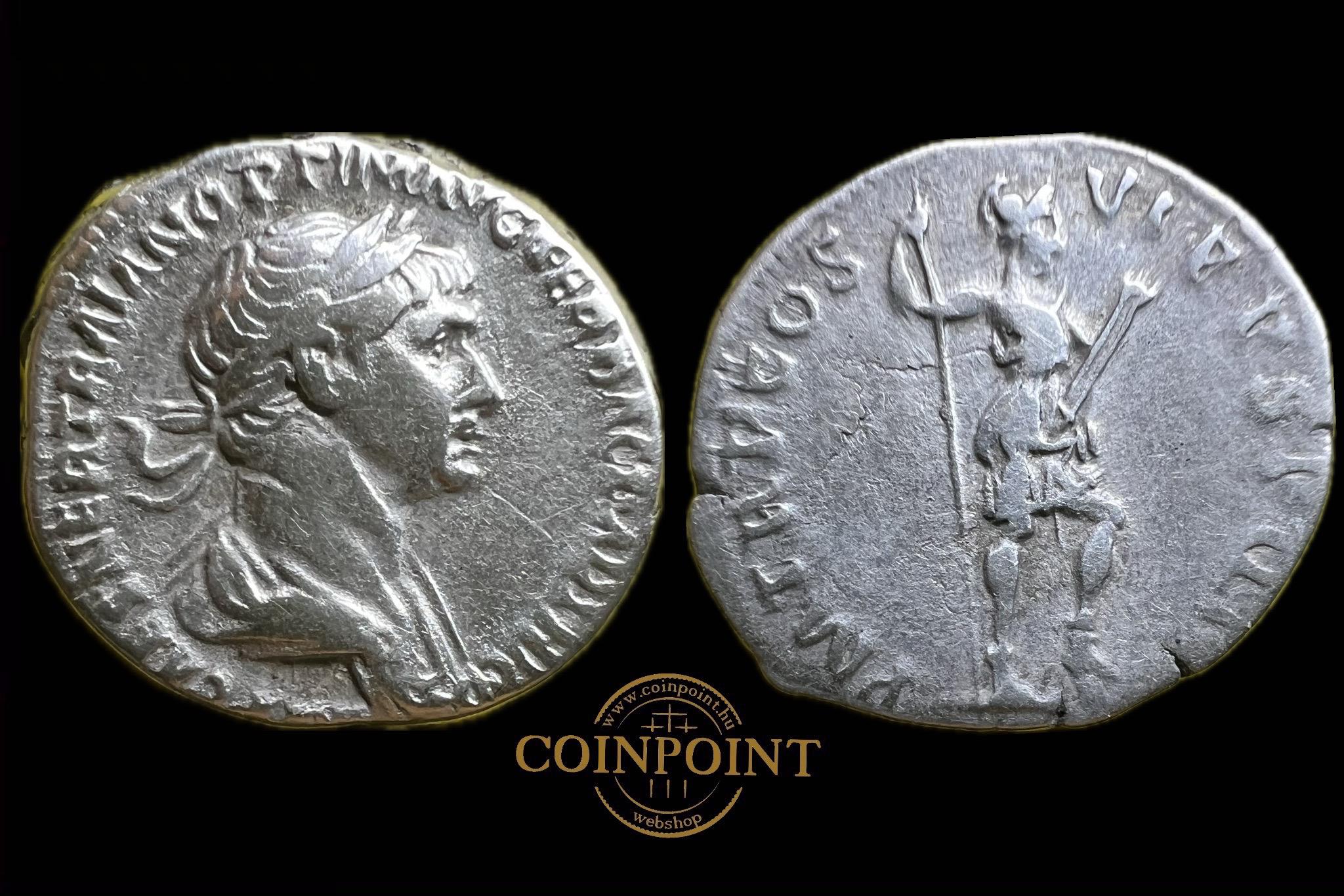 Traian (98-117) Roma dénár  RIC353 