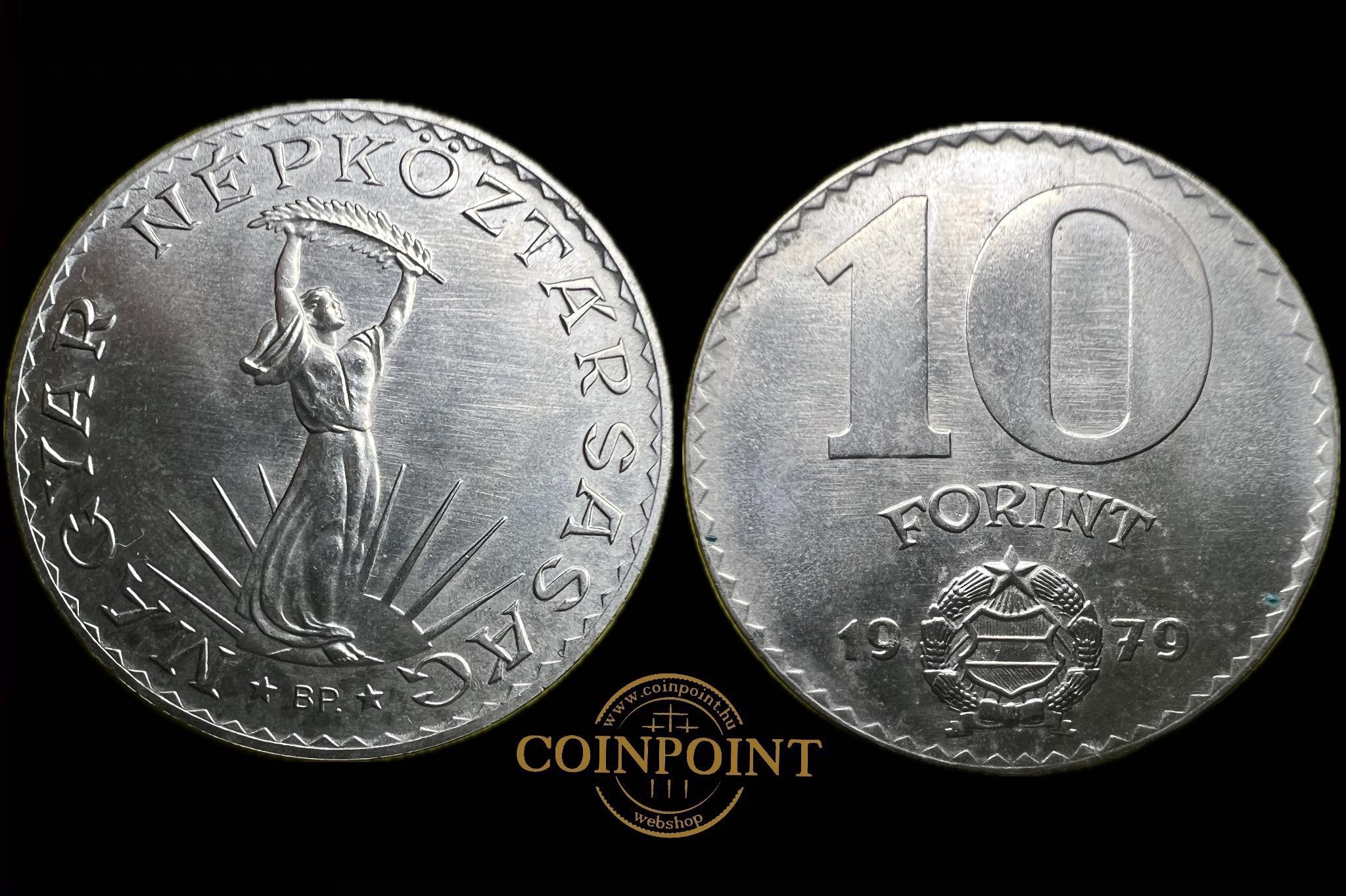 Magyar Népköztársaság 10 Forint 1979 Budapest Adamo F9 UNC