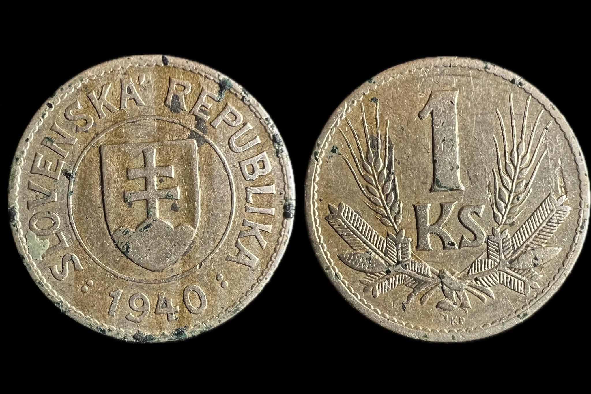 Szlovákia 1 Koruna 1940 KM6