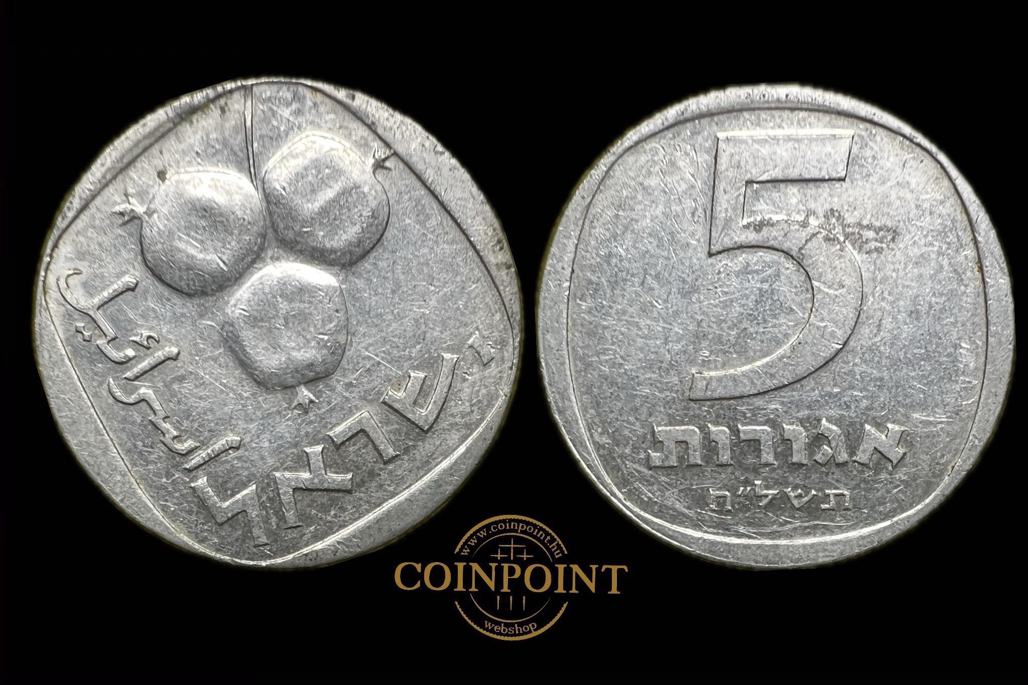 Izrael  5 Agorot 1978 KM25b 