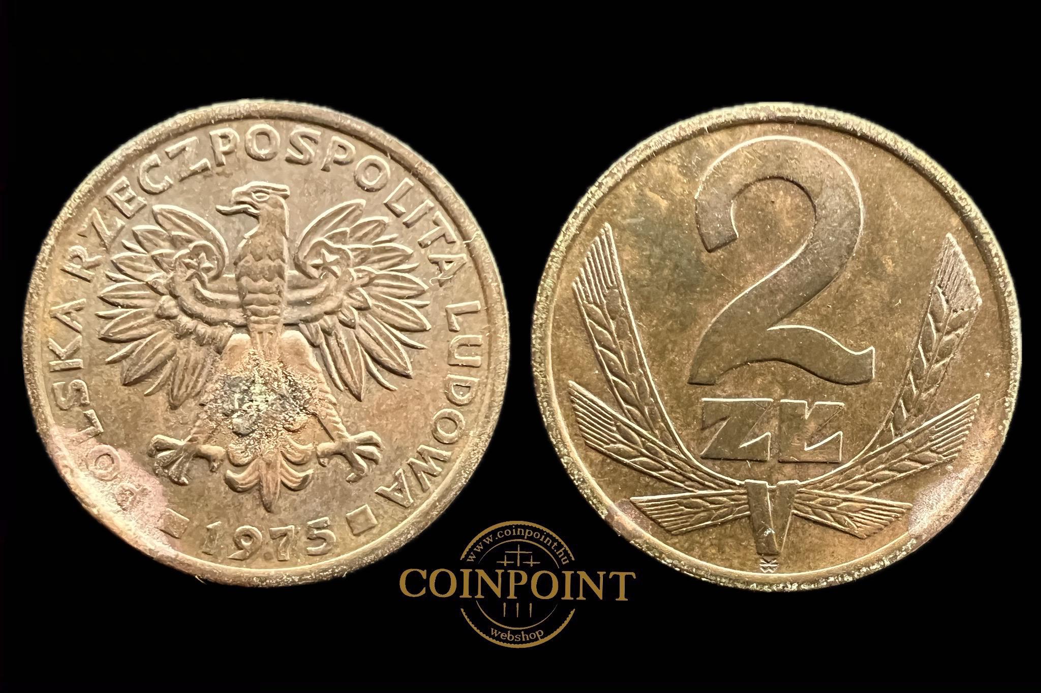 Lengyelország 2 Zlotys 1975 Schön74 