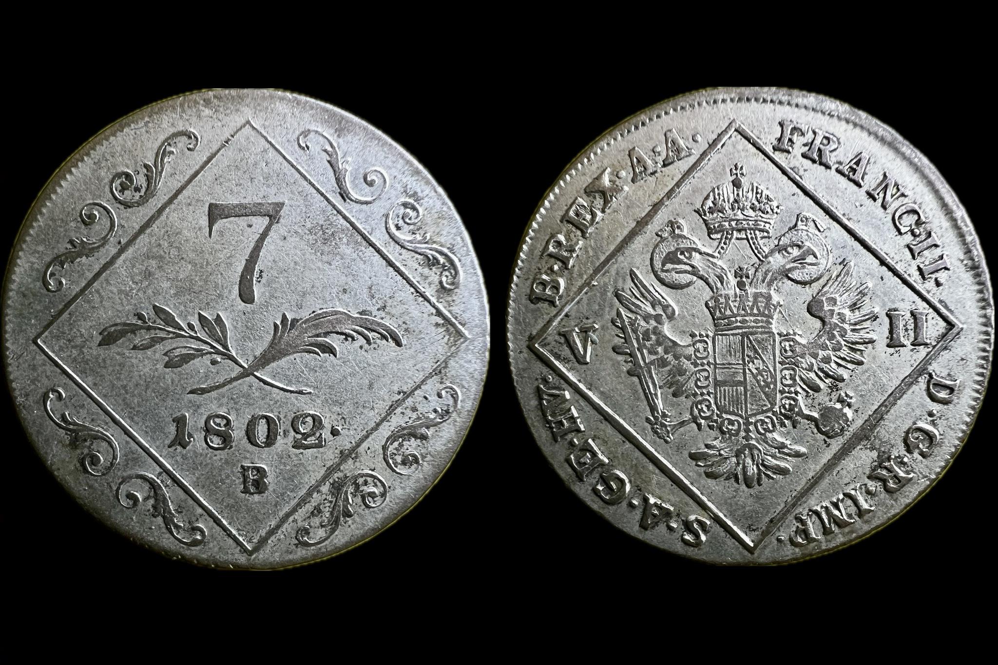 Ferenc 7 Krajcár (1802)B Éh-1395/a 