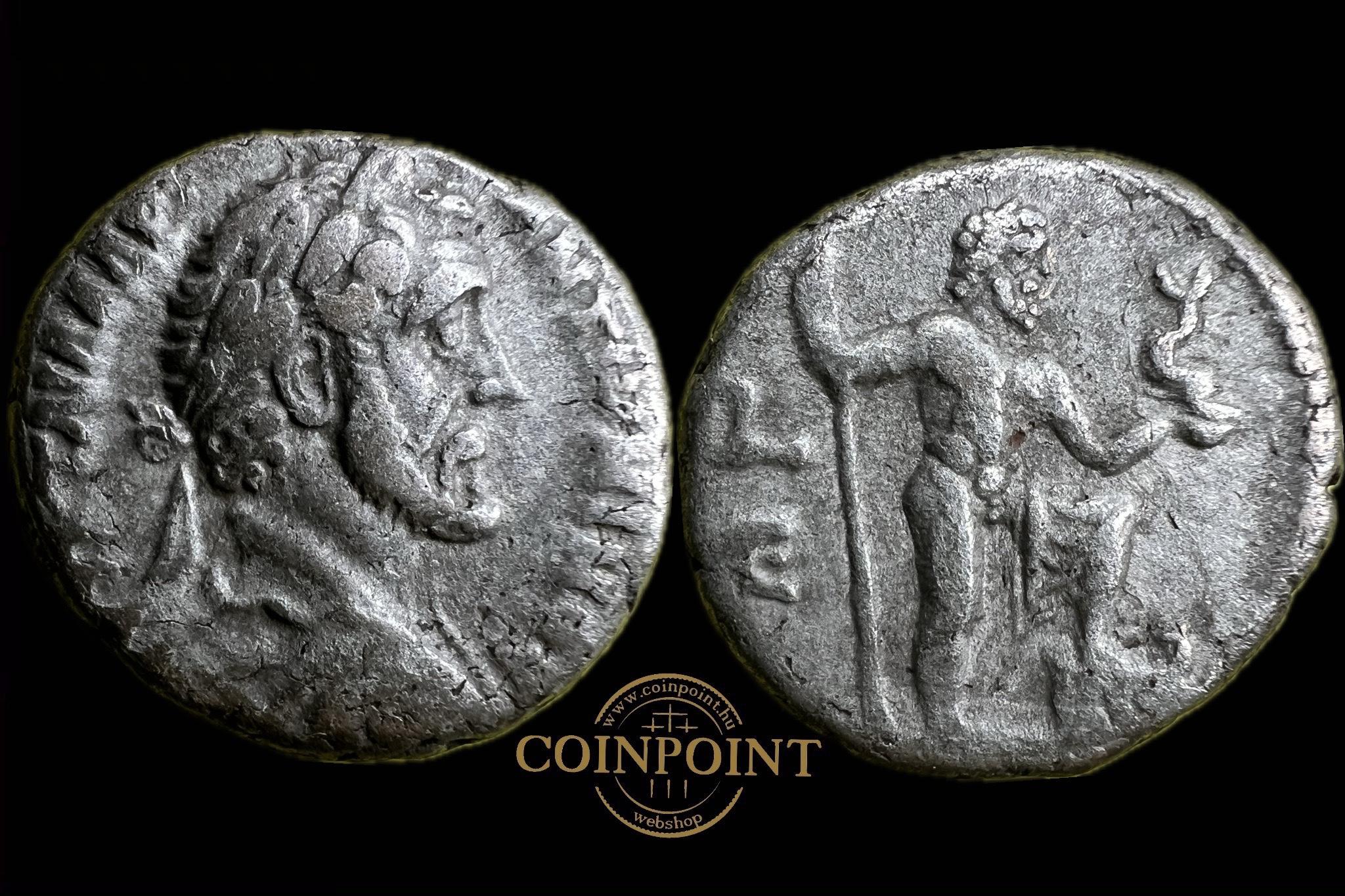 Antonius Pius Alexandria (i.sz.141-142) Tetradrachma RPC 367, Geissen 1375 