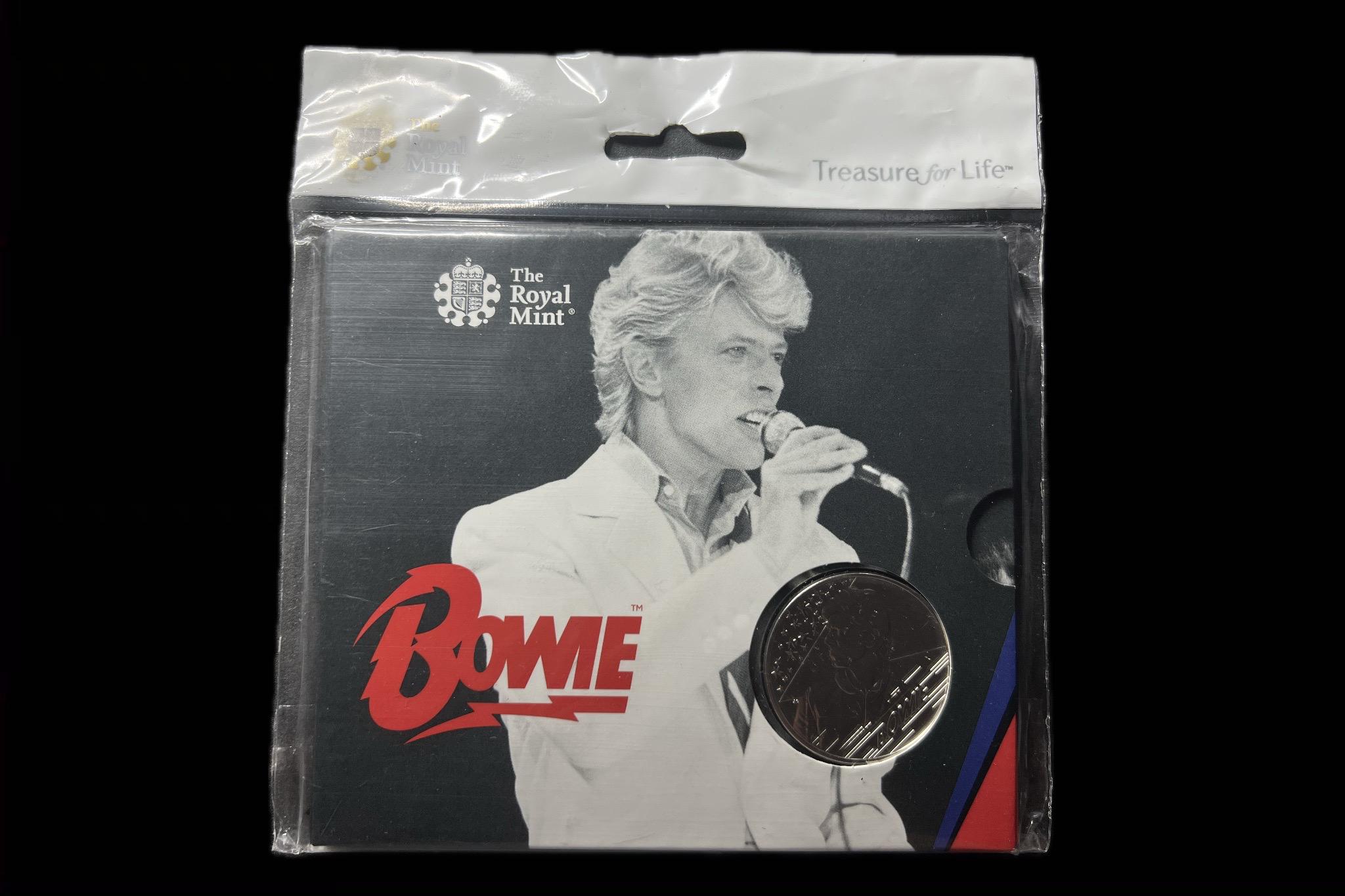 David Bowie 2020 5 font pénzérme