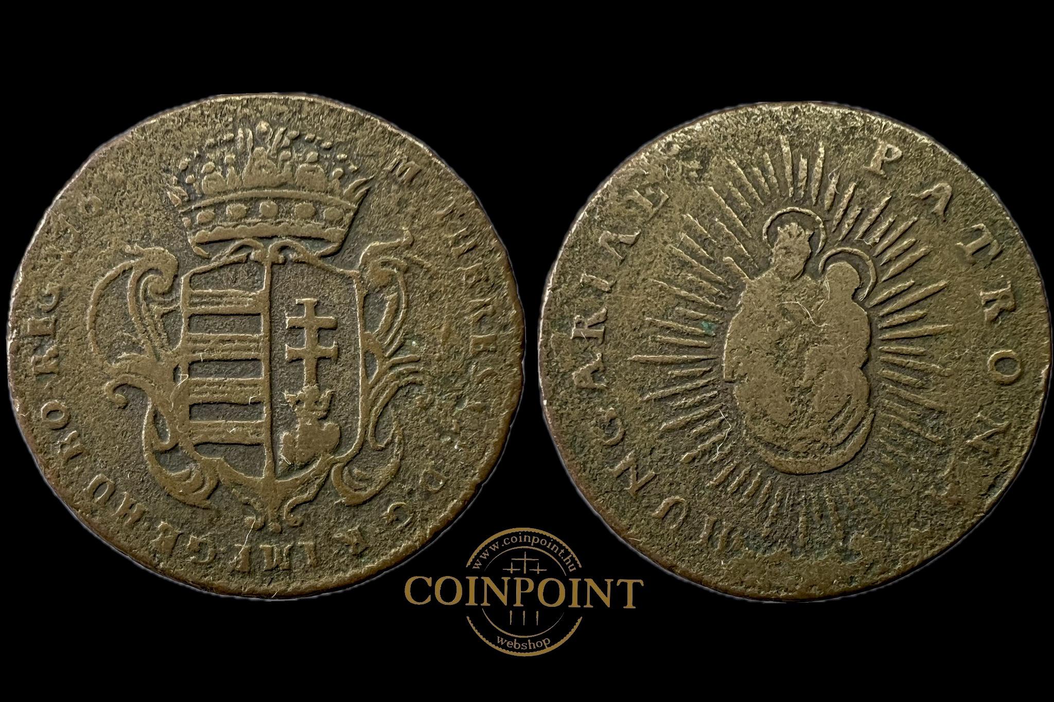 Mária Terézia 1 Dénár (1763) Éh-1278 