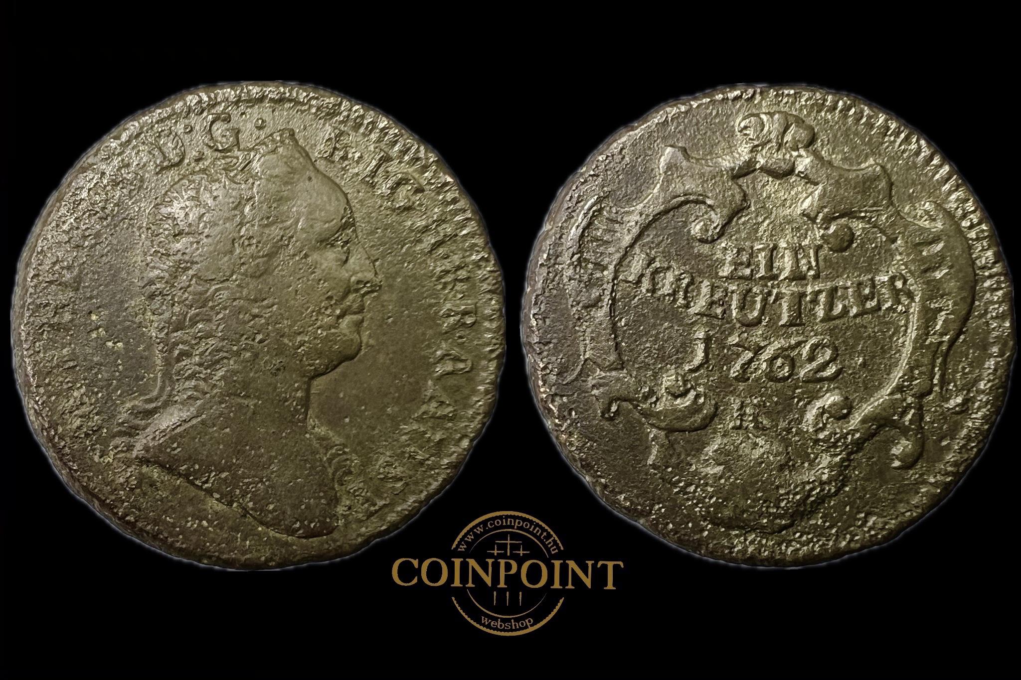 Mária Terézia 1 Krajcár 1762 H KM1993 