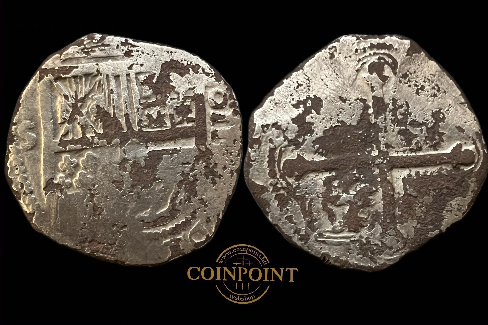 IV.Philip (i.sz.1556-1665) Spanyol kalózpénz Cf. Cal 2019-843