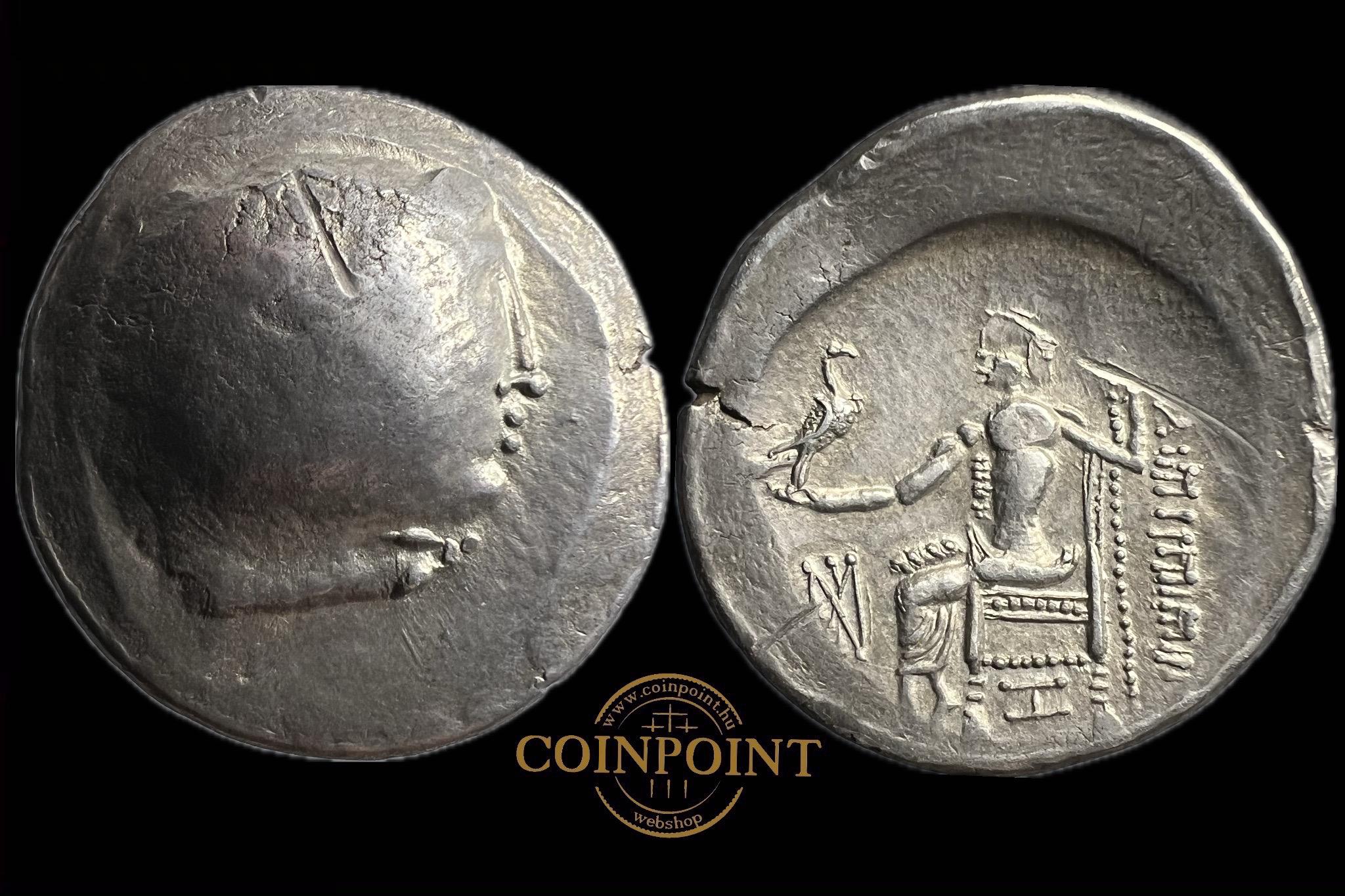Keleti Kelták III. Philip Imitáció Tetradrachma i.e. III-II. sz. Macedonia Arrhideios Dembski 1480-83, OTA C334 v. 