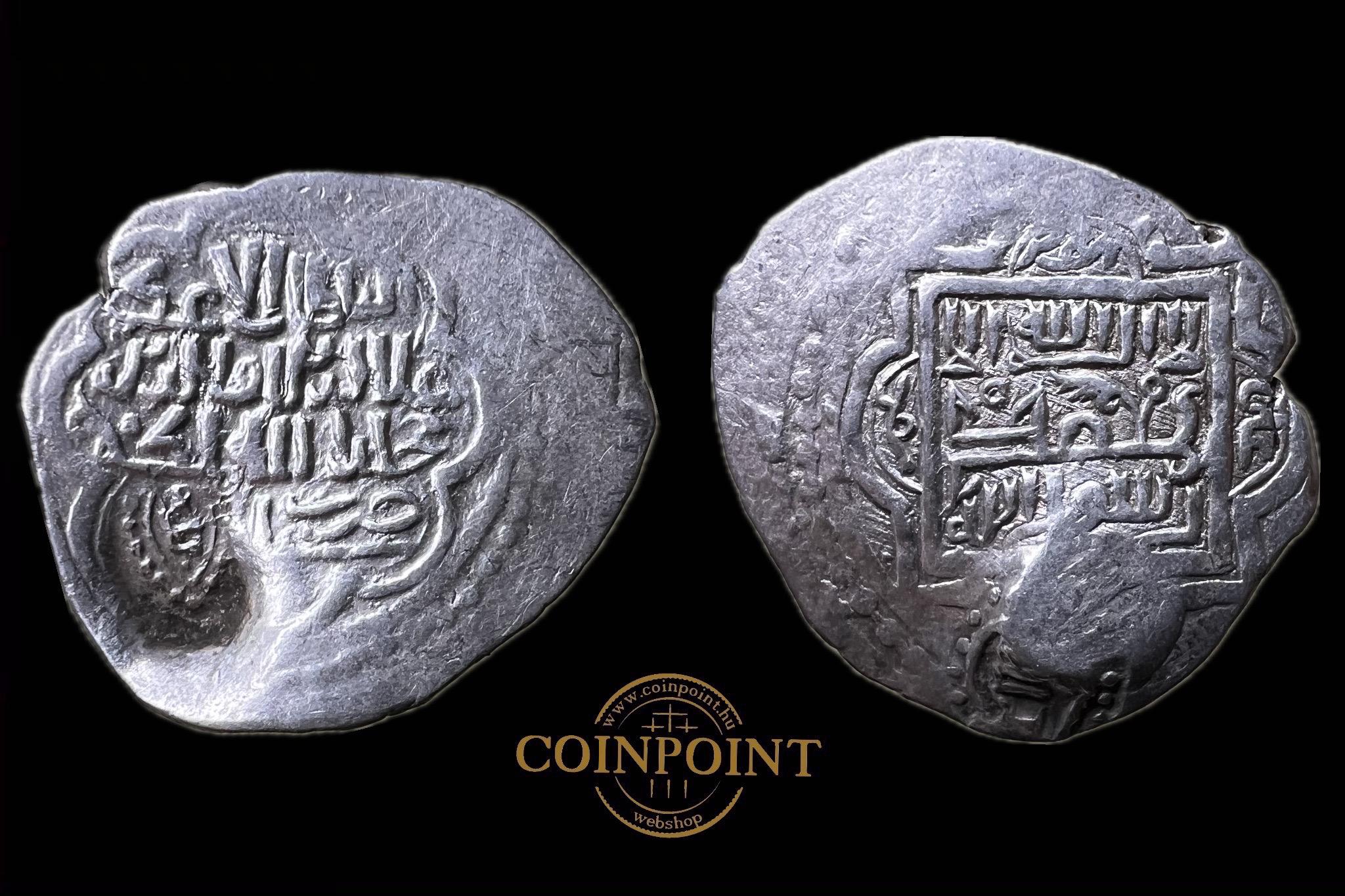  'Alā al-Dīn 'Alï (Ali Beg) Akcse Felülbélyegzett(Alah szeme)(AH 767-782)(i.sz.1366-1380)Anatolia 