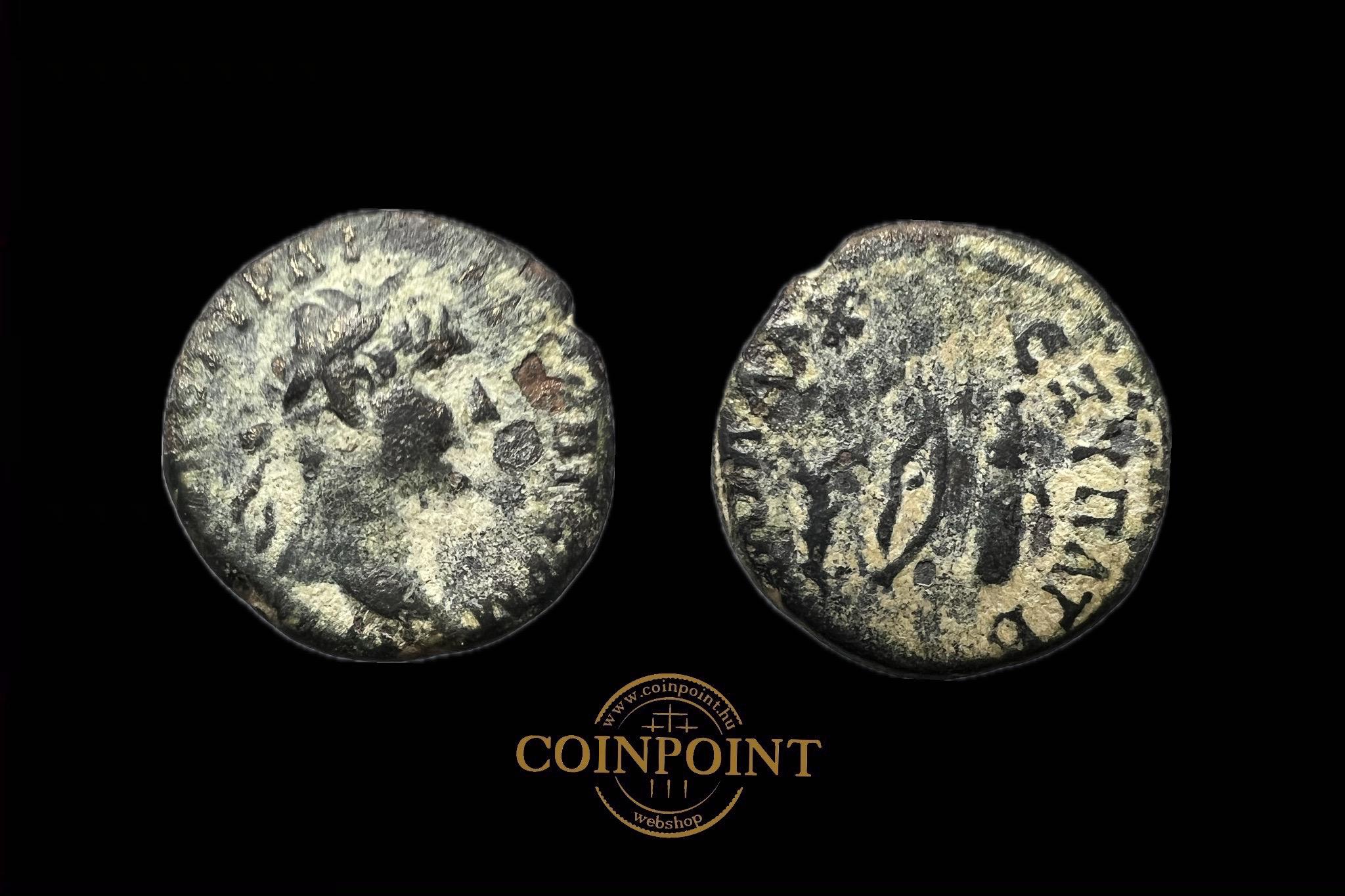 Szeleukida Királyság Pieria Trajan (i.sz.96-117)AE Antiokia ΑΥΤ ΚΑΙС ΝЄΡ ΤΡΑΙΑΝ СЄΒ ΓЄΡΜ  ΔΗΜΑΡΧ ЄΞ ΥΠΑΤ Β RPC III 3660