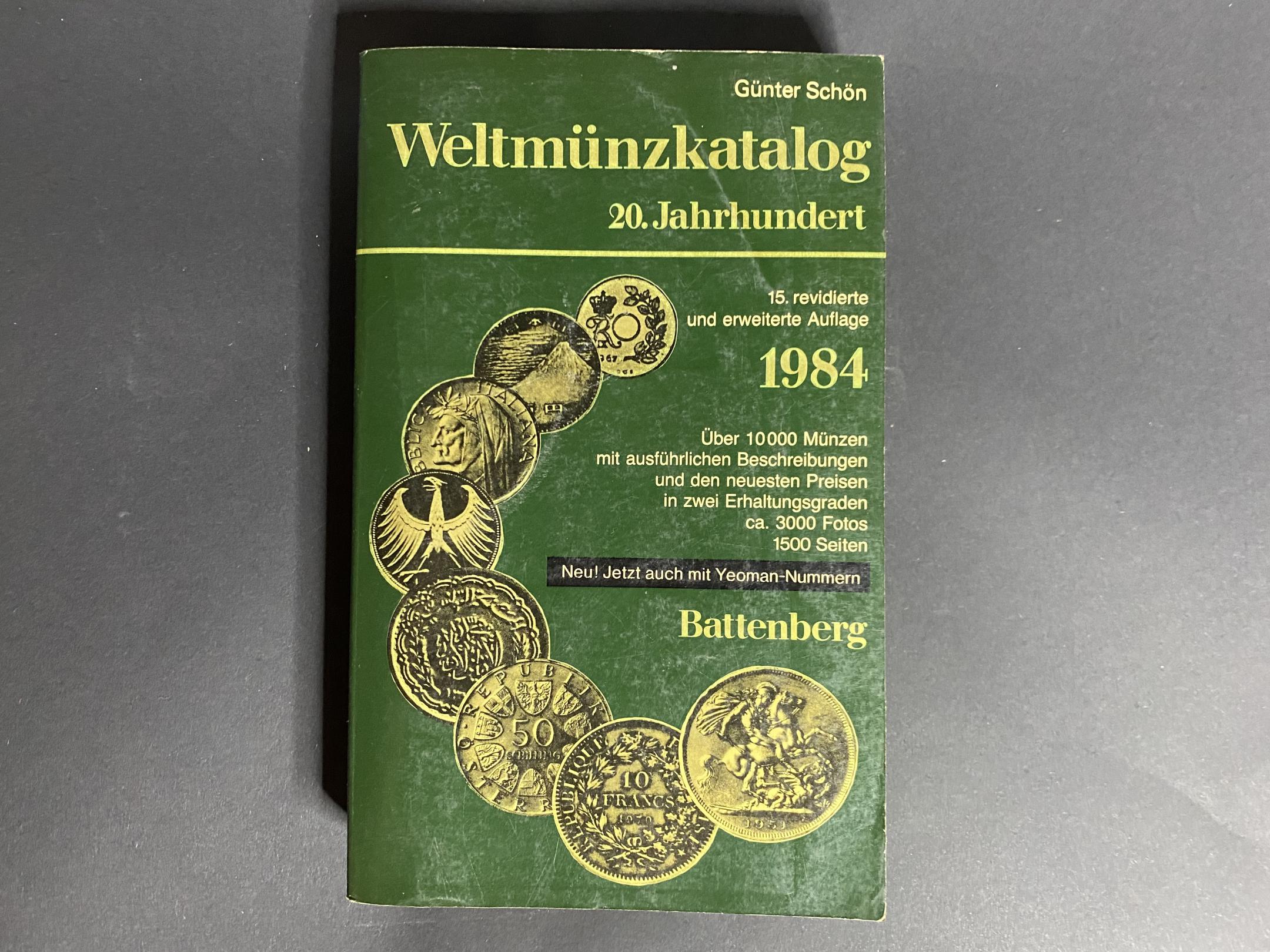 Günter Schön: Weltmünzkatalog (1984) K-Z