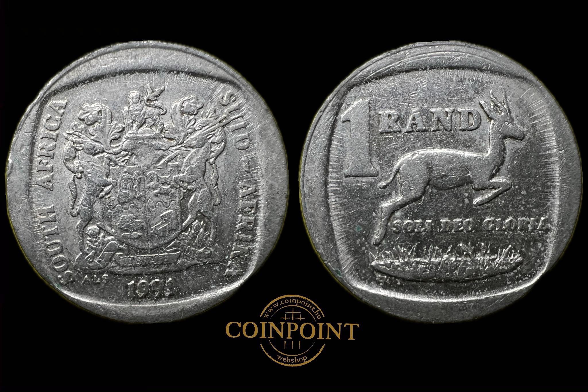 Dél-afrikai Köztársaság 1 Rand 1991 KM138 