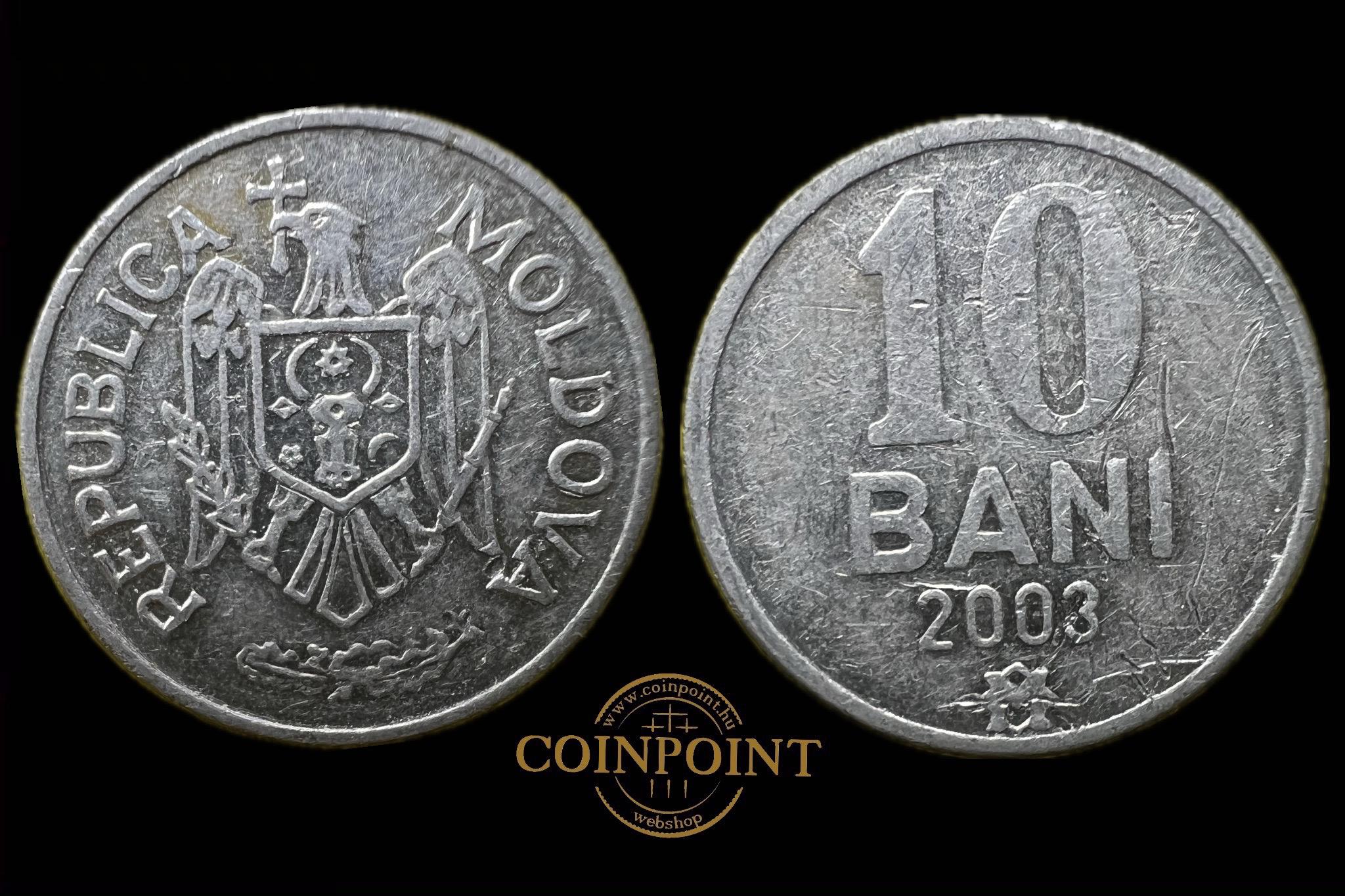 Moldova 10 Bani 2003 KM7 