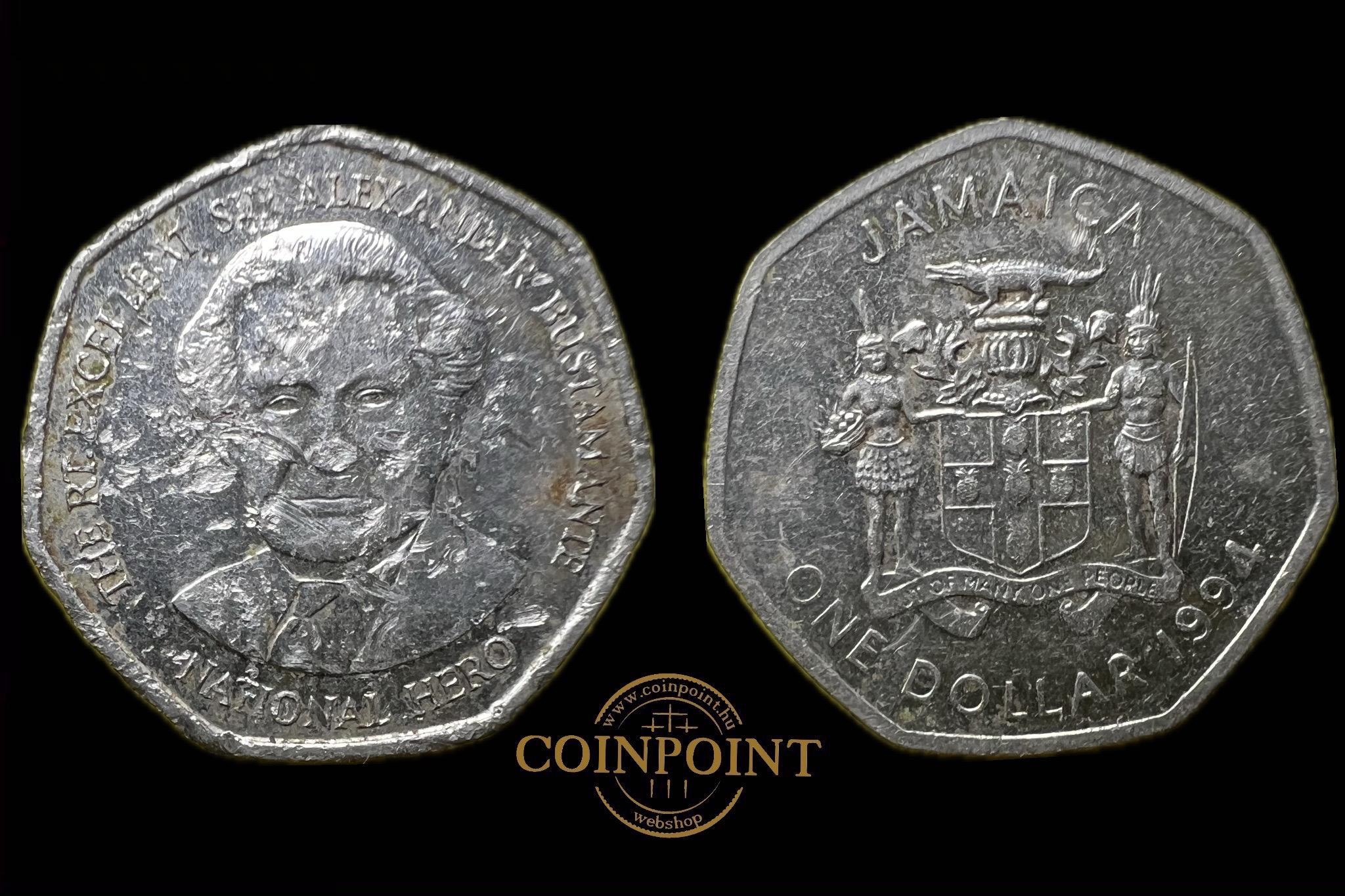 Jamaica 1 Dollar 1994 KM164