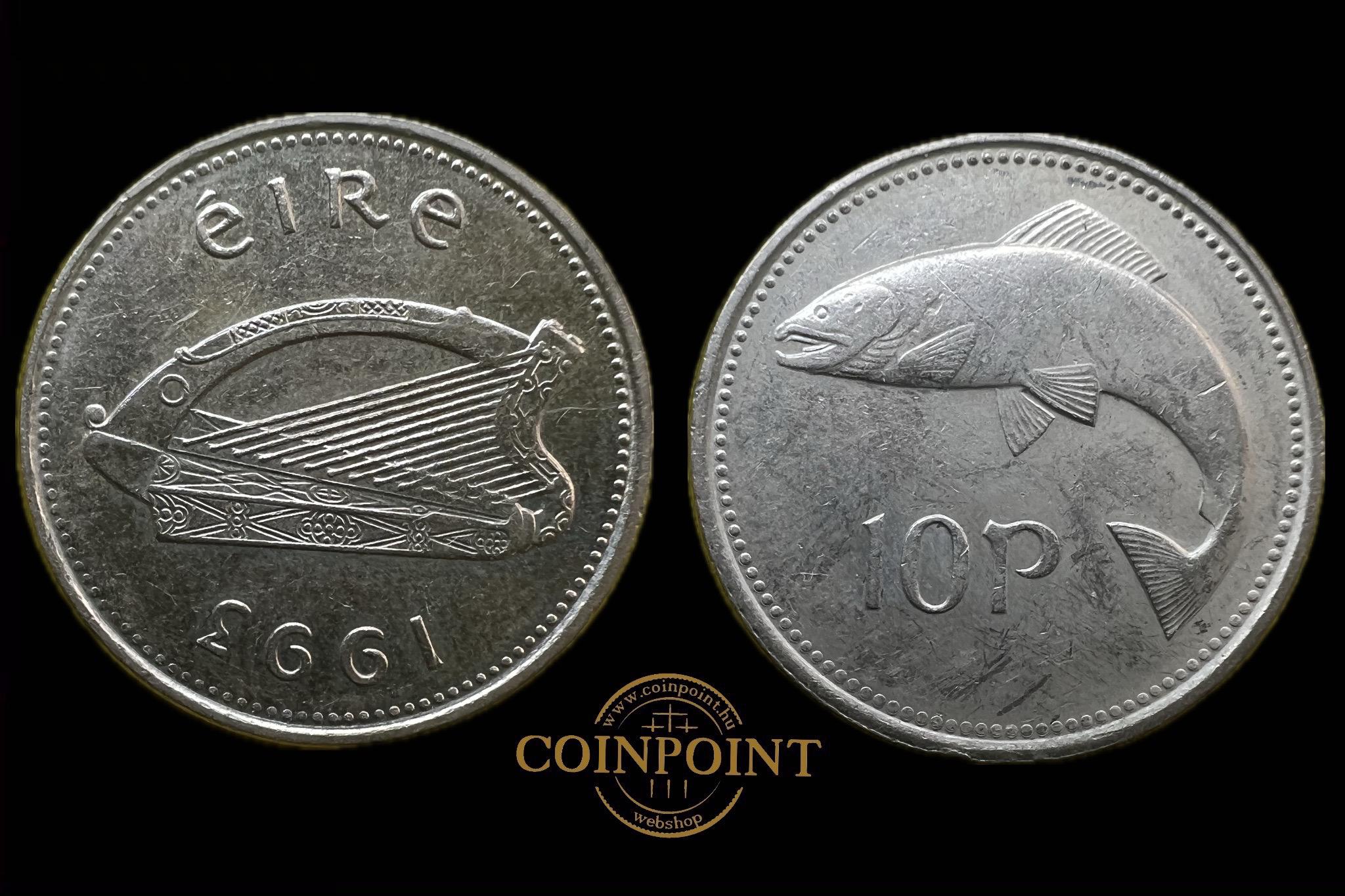 Írország 10 Pence 1993 KM29 