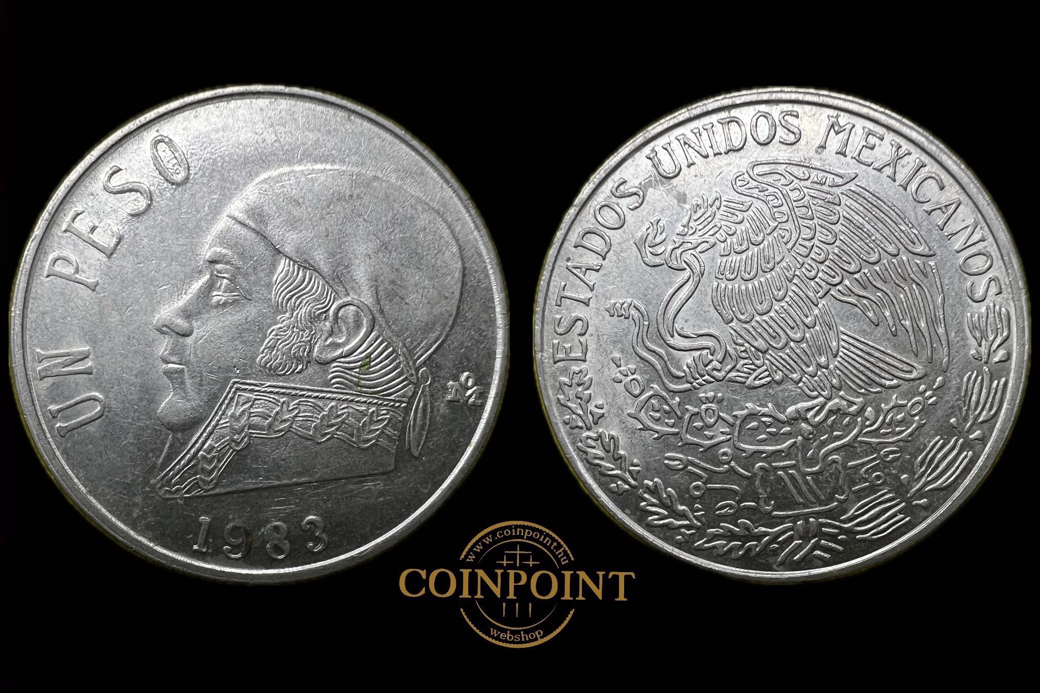 Mexikó 1 Peso 1983 KM460 