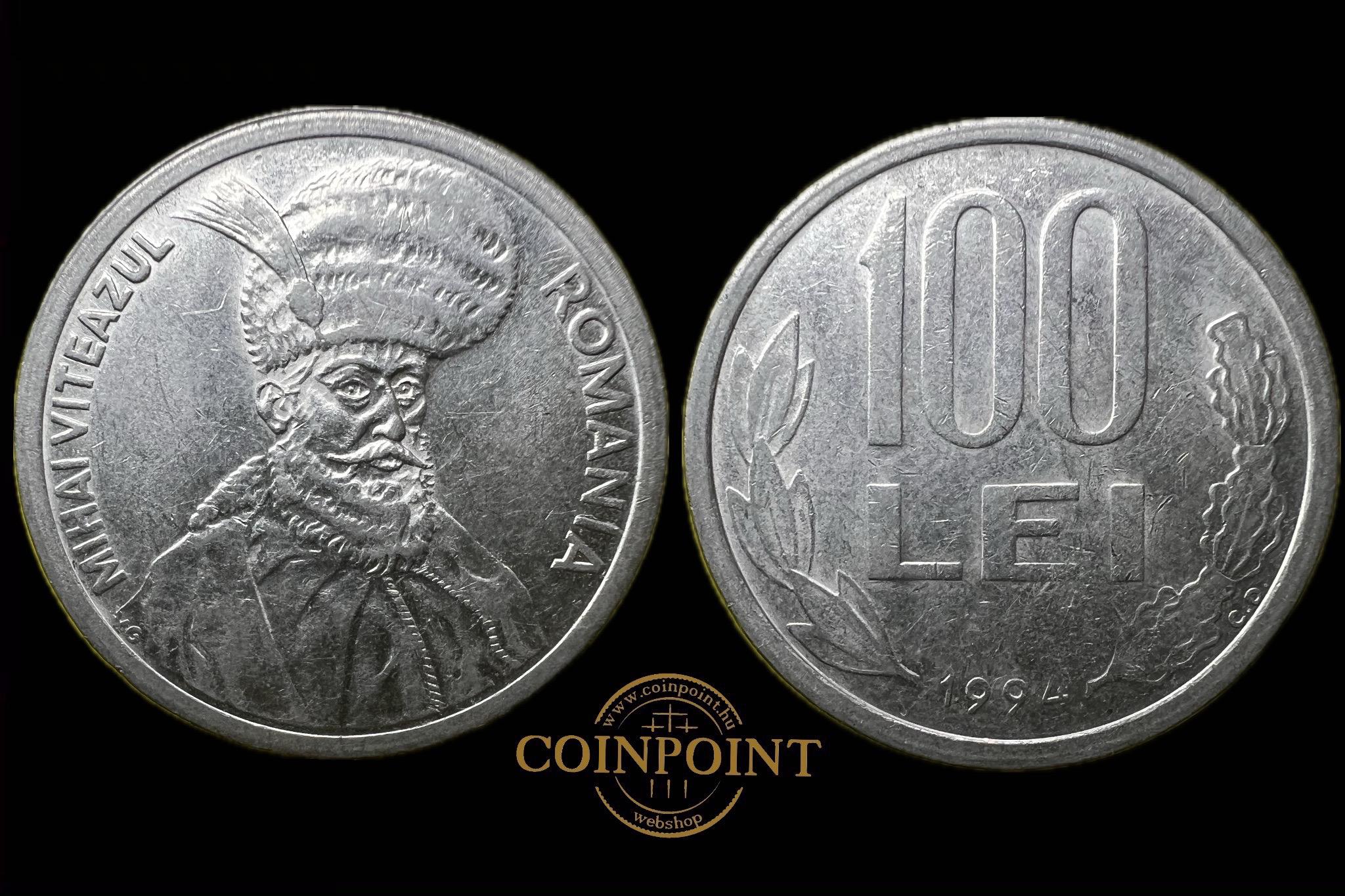 Románia 100 Lei 1994 KM111 
