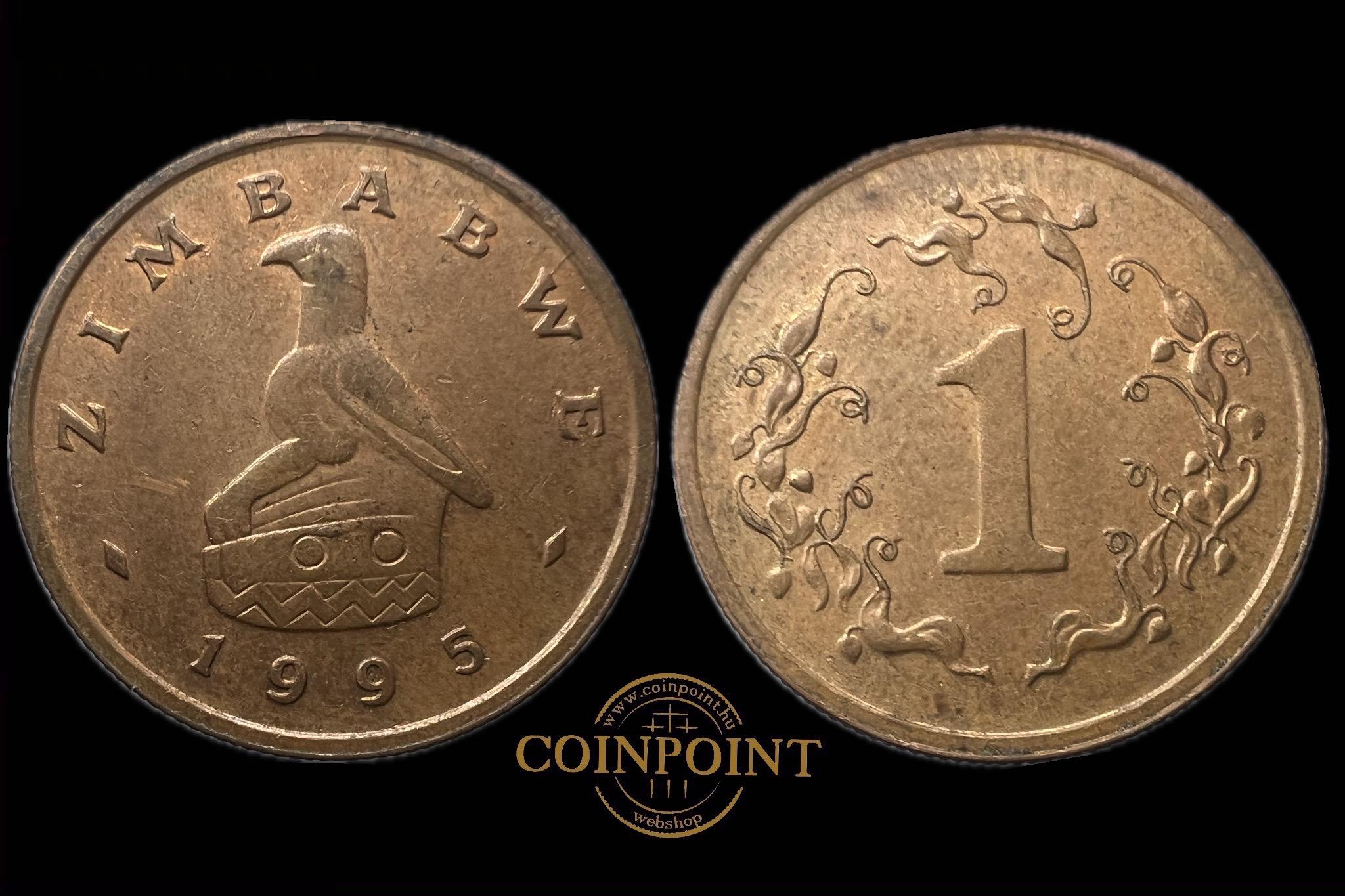 Zimbabwe 1 Cent 1995 KM1a 