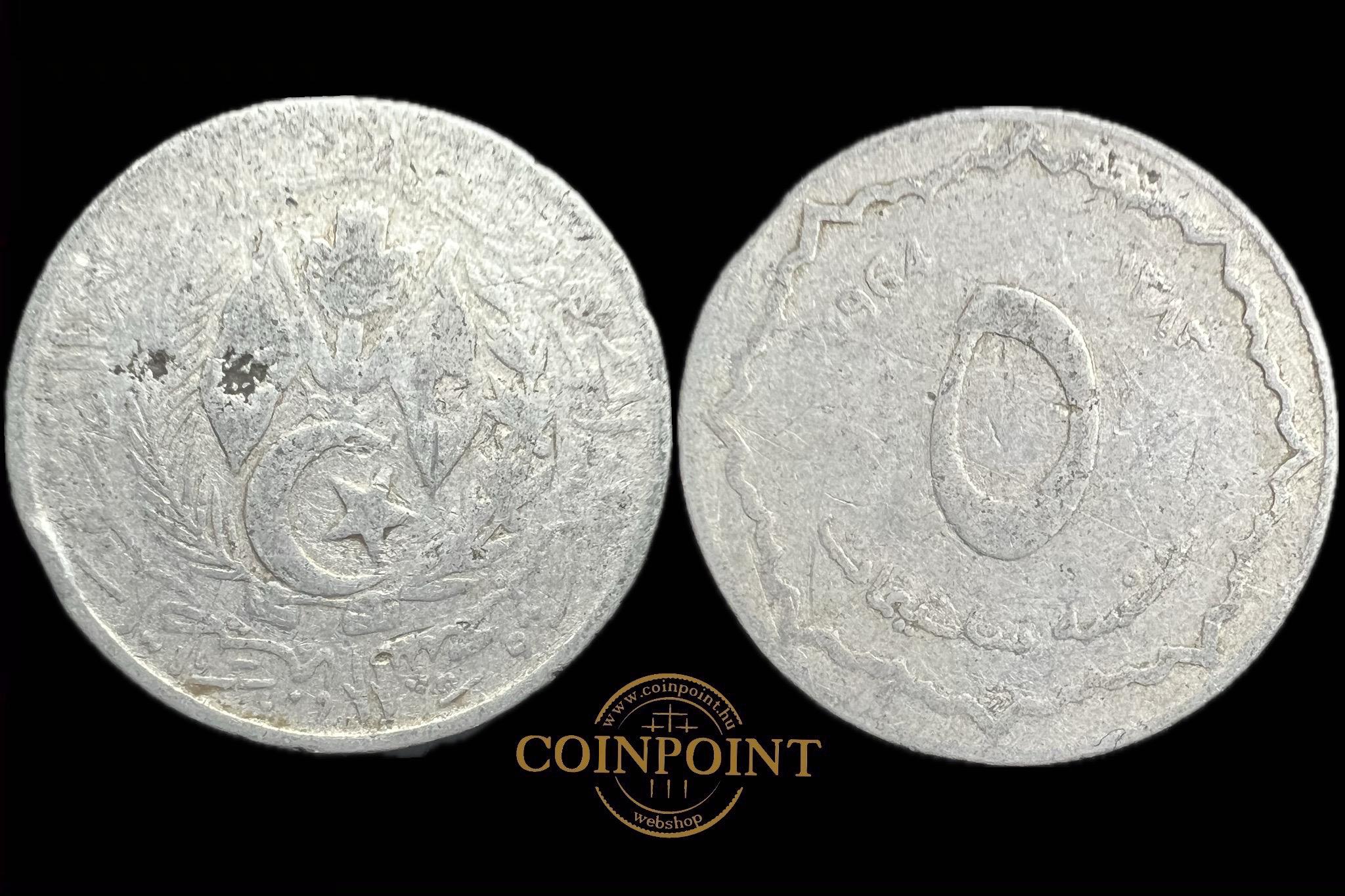 Algéria 5 Centimes 1964 KM96 