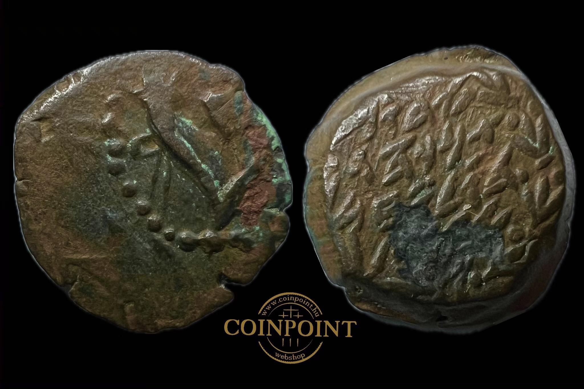 Judea John Hyrcanus Prutah (i.e.135-104) Jeruzsálem Hendin 452