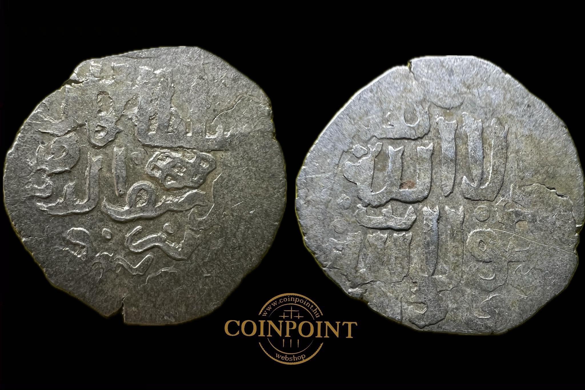 Iszlám Mamluk Egyiptom al-'Adil Kitbugha Szultán (i.sz.1294-1296) Dirham Balog 158 