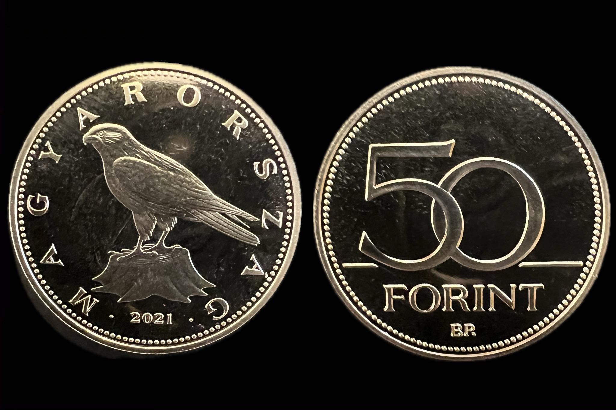 Magyarország 50 Forint 2021 UNC PP Adamo F11.1