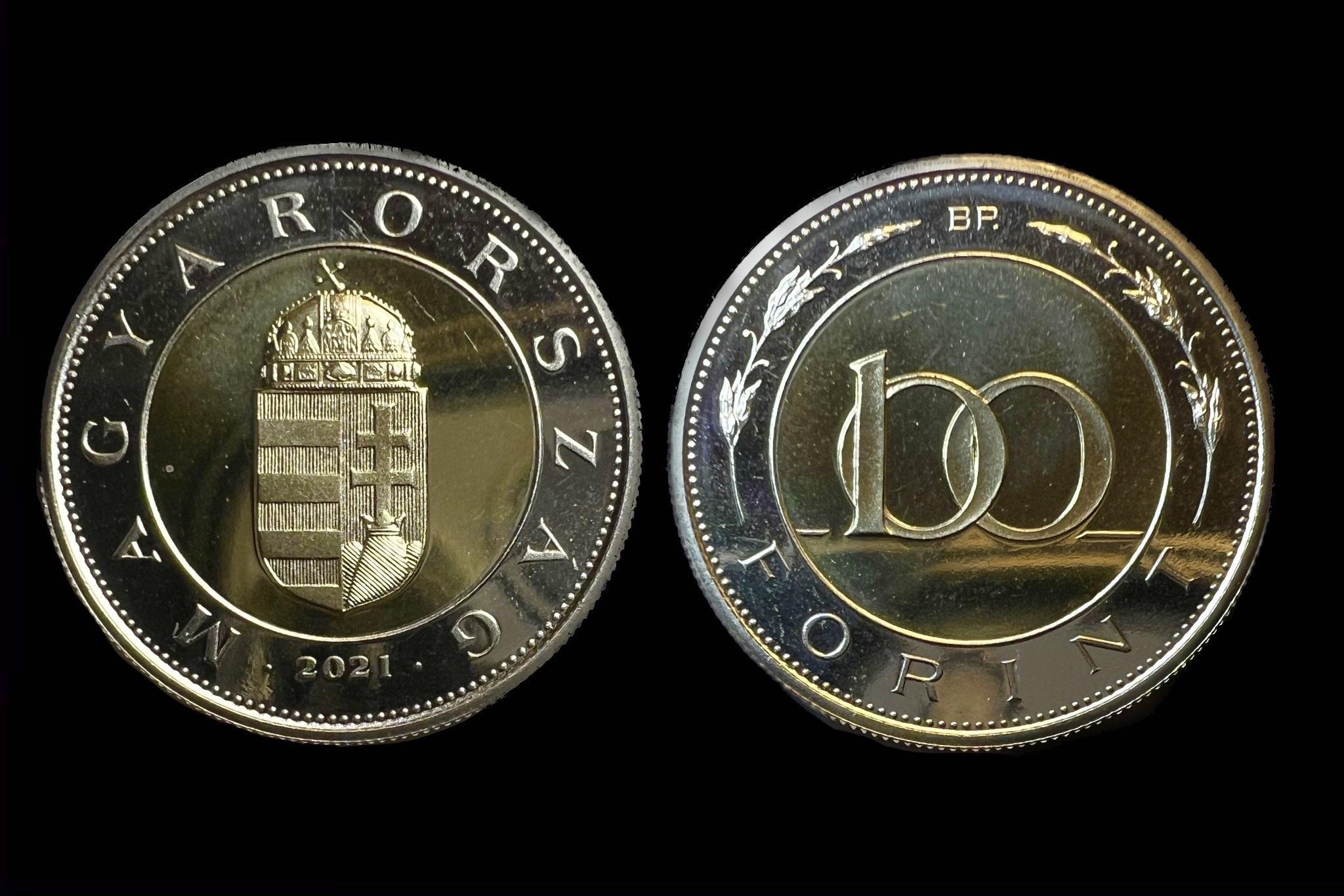 Magyarország 100 Forint 2021 UNC PP Adamo F12.3