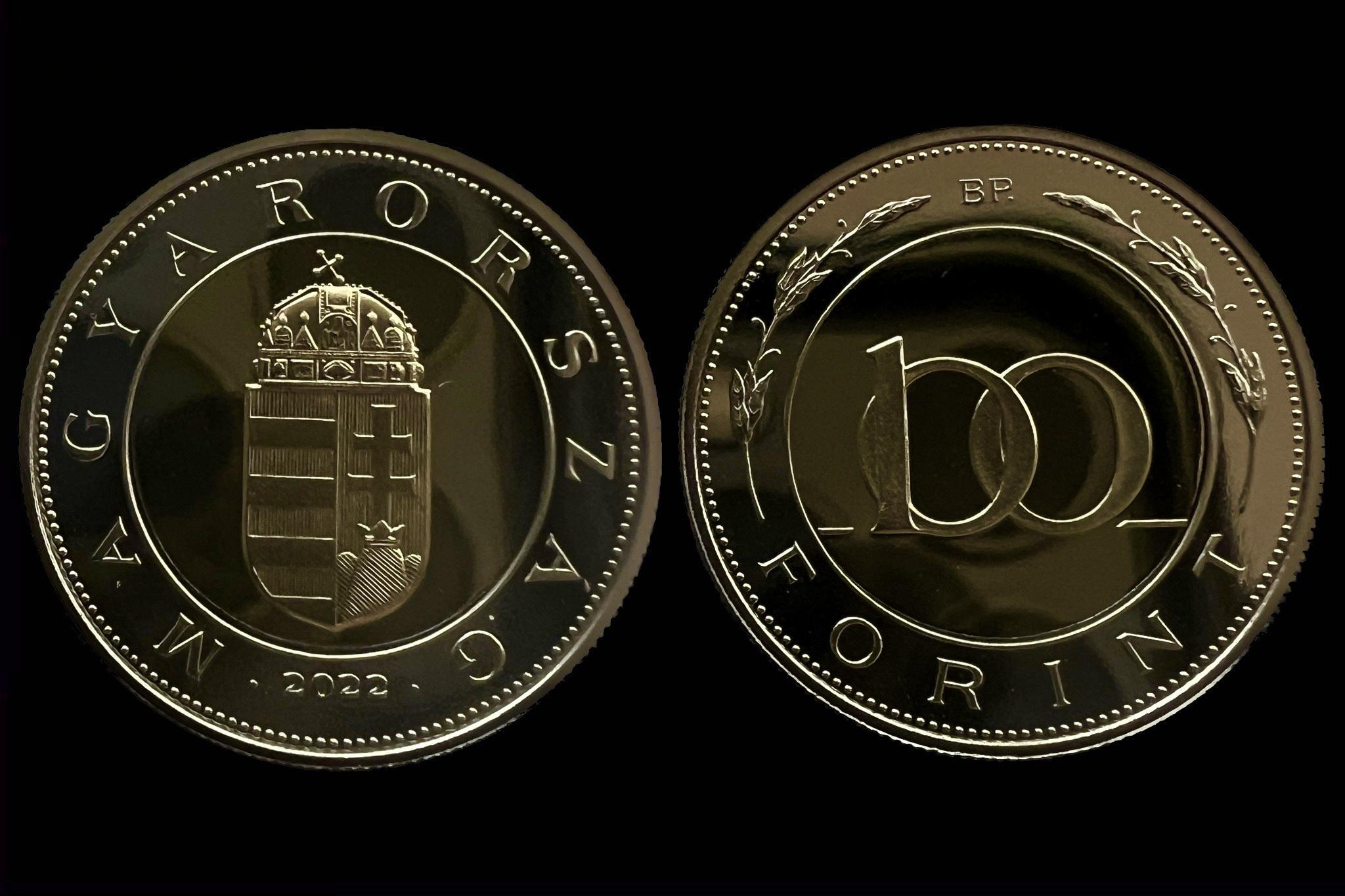 Magyarország 100 Forint 2022 UNC PP  Adamo F12.3 