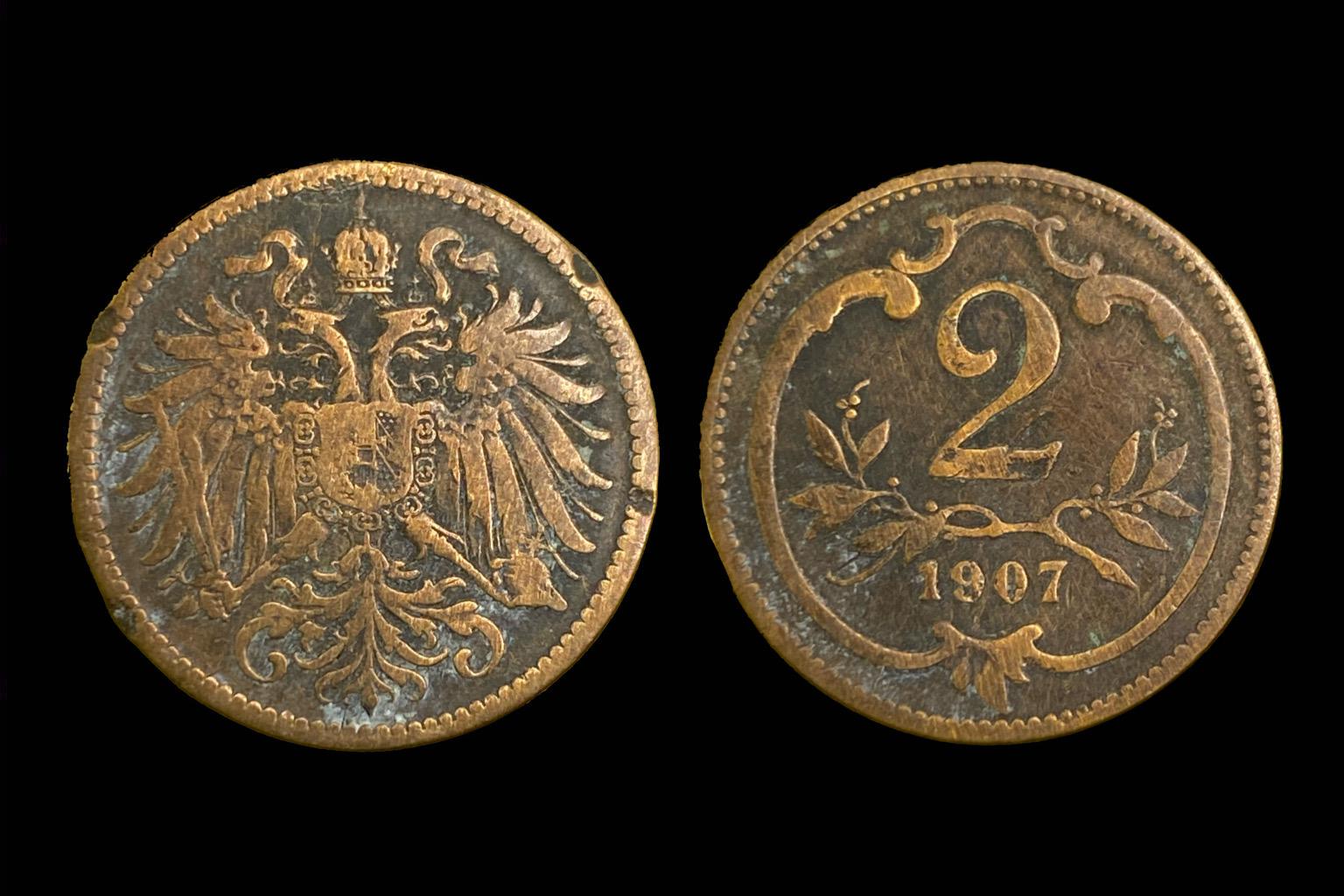 Franz Joseph (1907) 2 heller