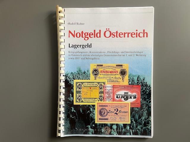Rudolf Richter: Notgeld Österreich Lagergeld
