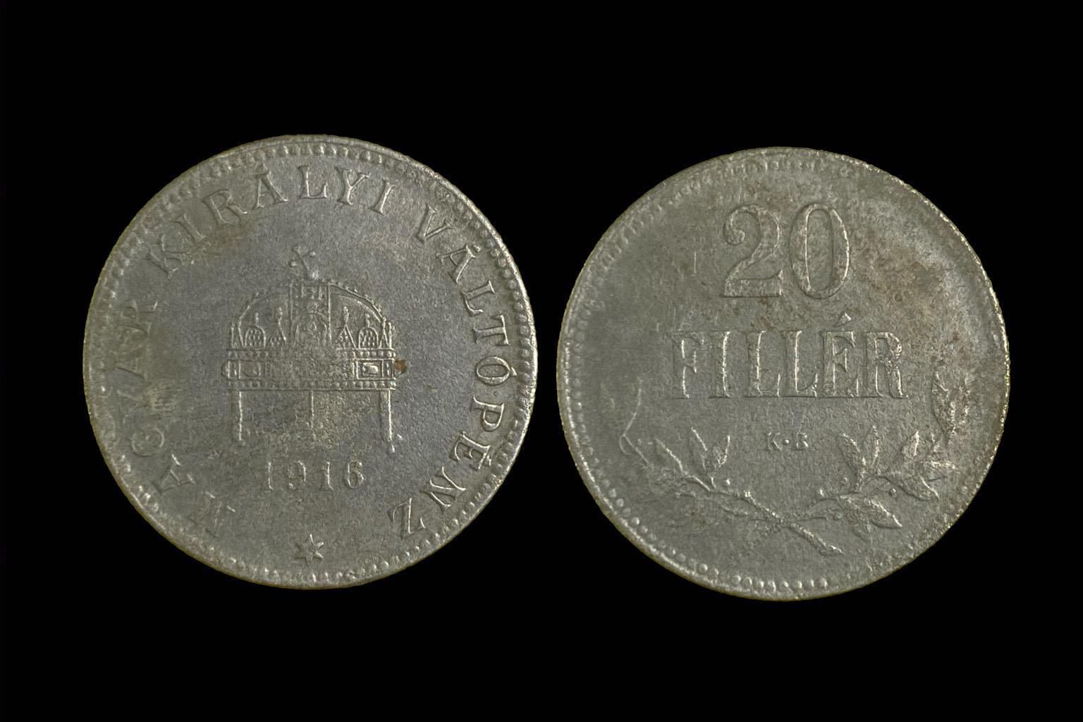 (1916) 20 fillér Adamo K4.1