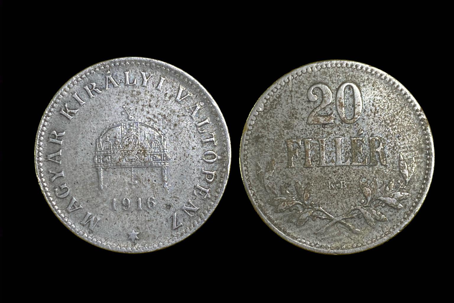 (1916) 20 fillér  Adamo K4.1