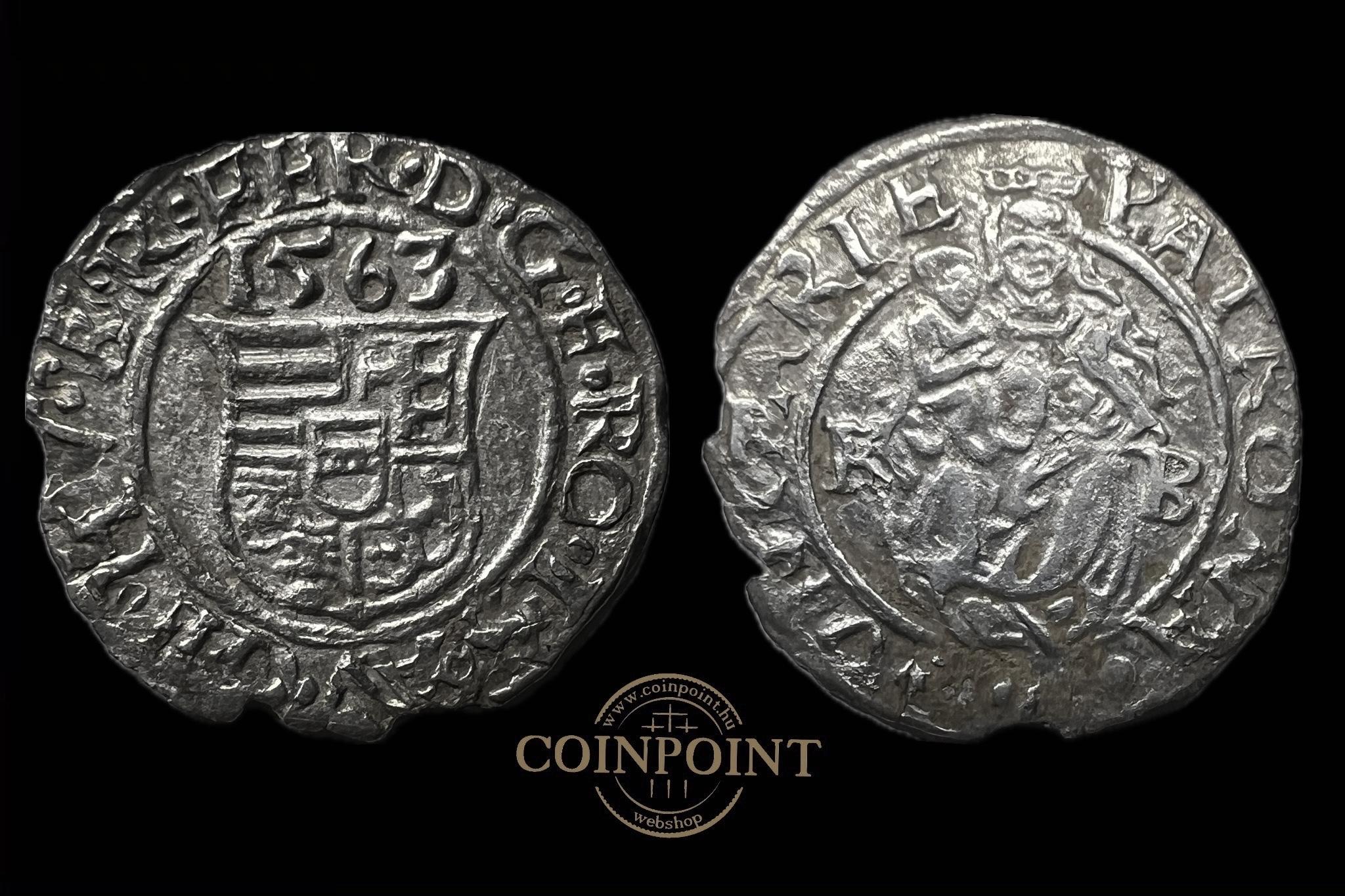 I. Ferdinánd dénár (1563) K-B Éh-748