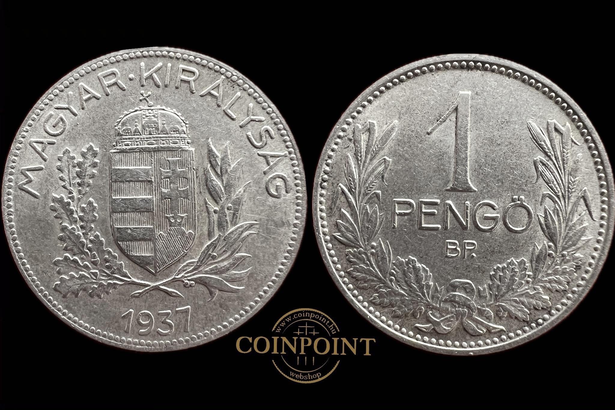 (1937) 1 pengő Adamo P6