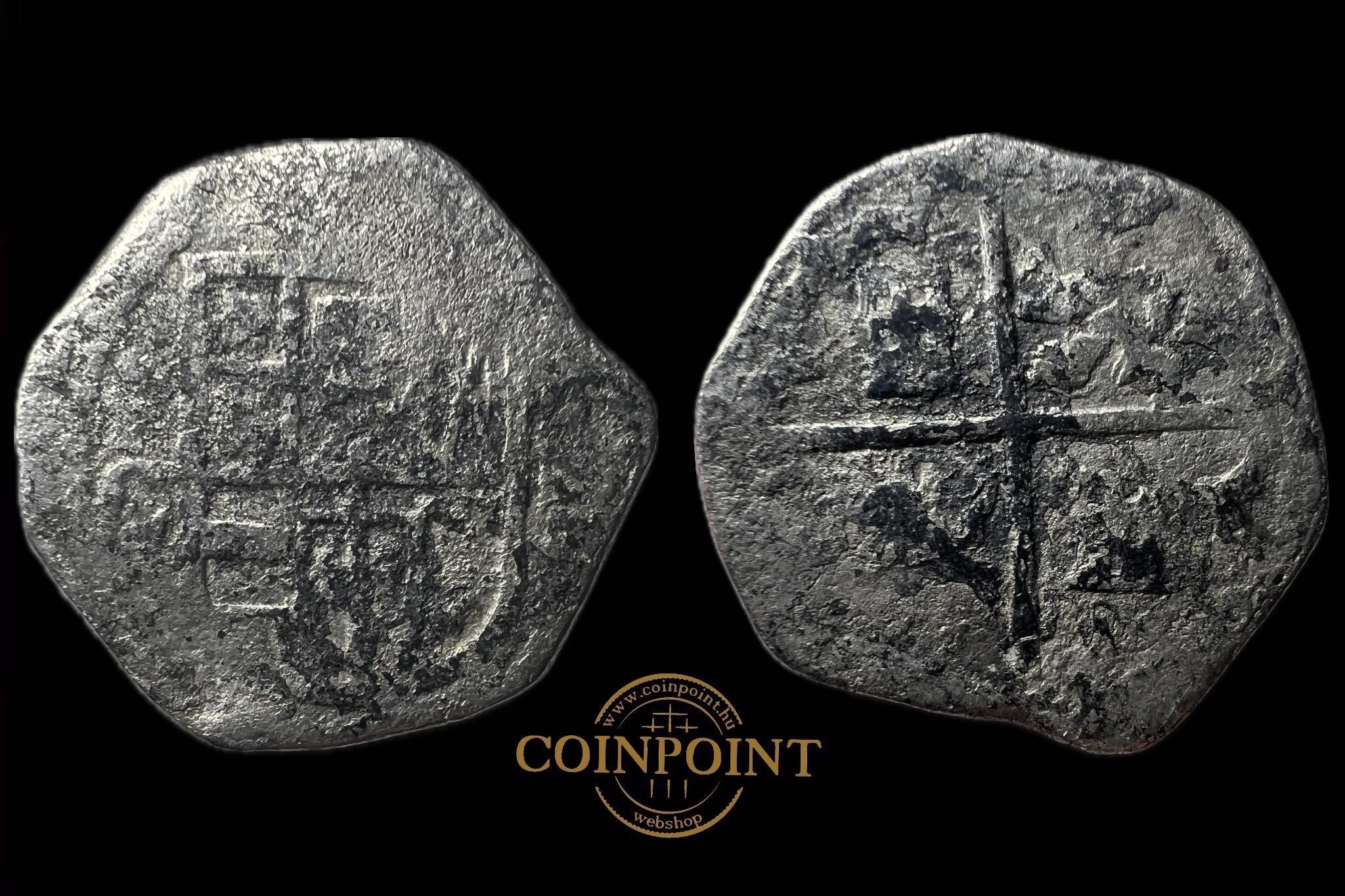 Spanyol Real  Kalózpénz XVII.sz.