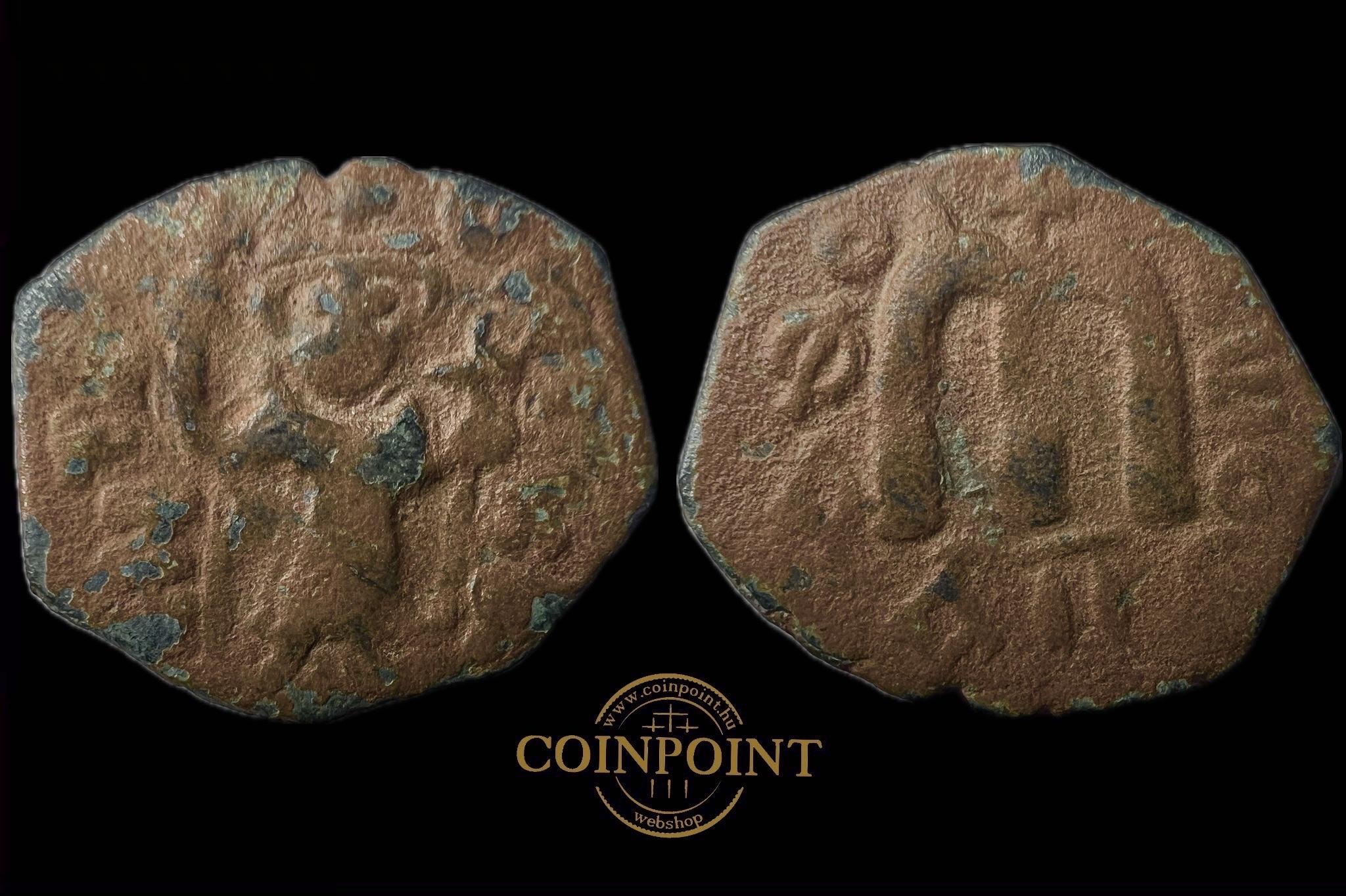 II.Constans Follis(i.sz.641-668 ) (sivatagi patina) 
