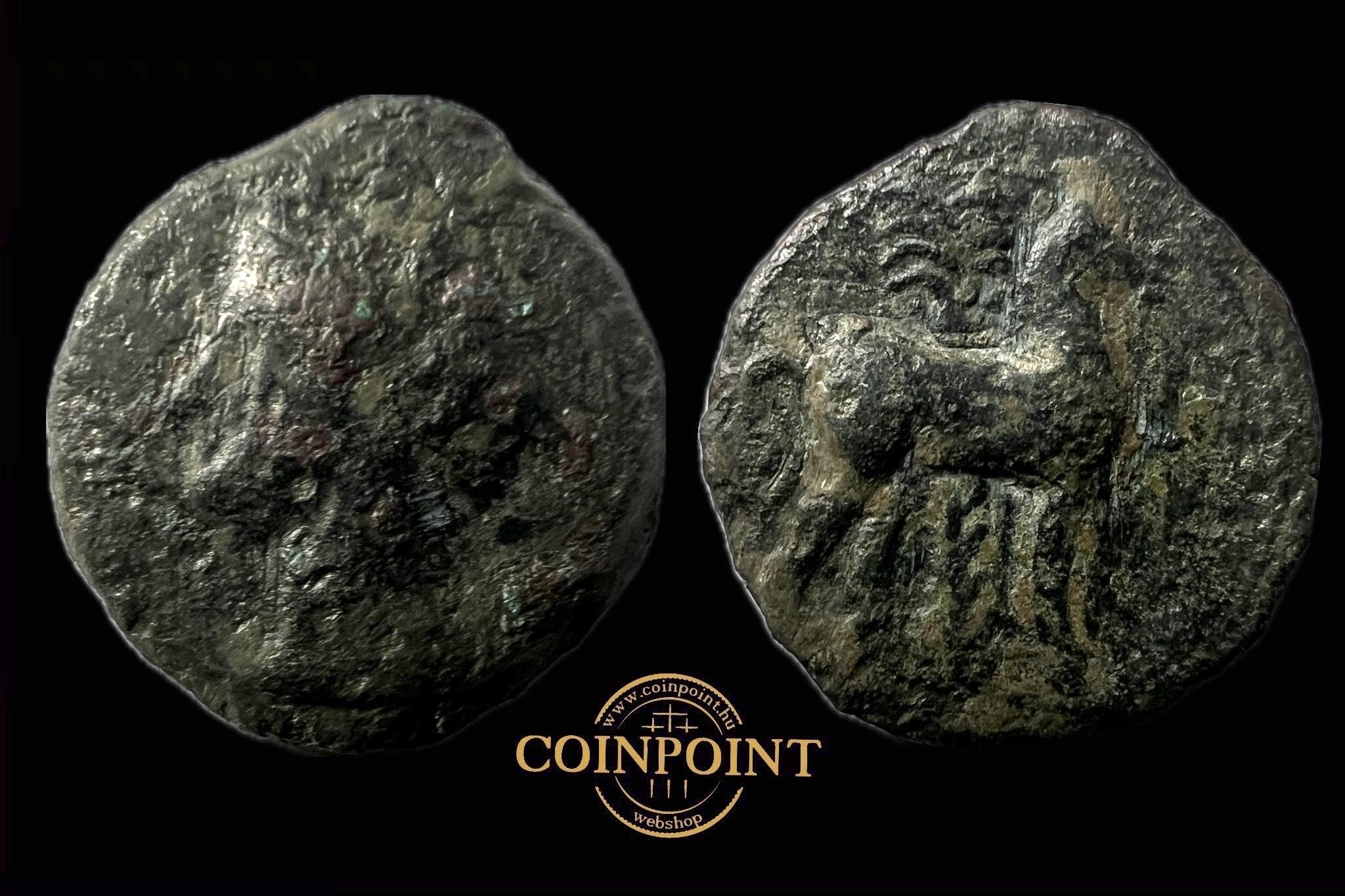 Carthago Pun Ibéria Æ(i.sz.237-209) MHC 282; ACIP 609 