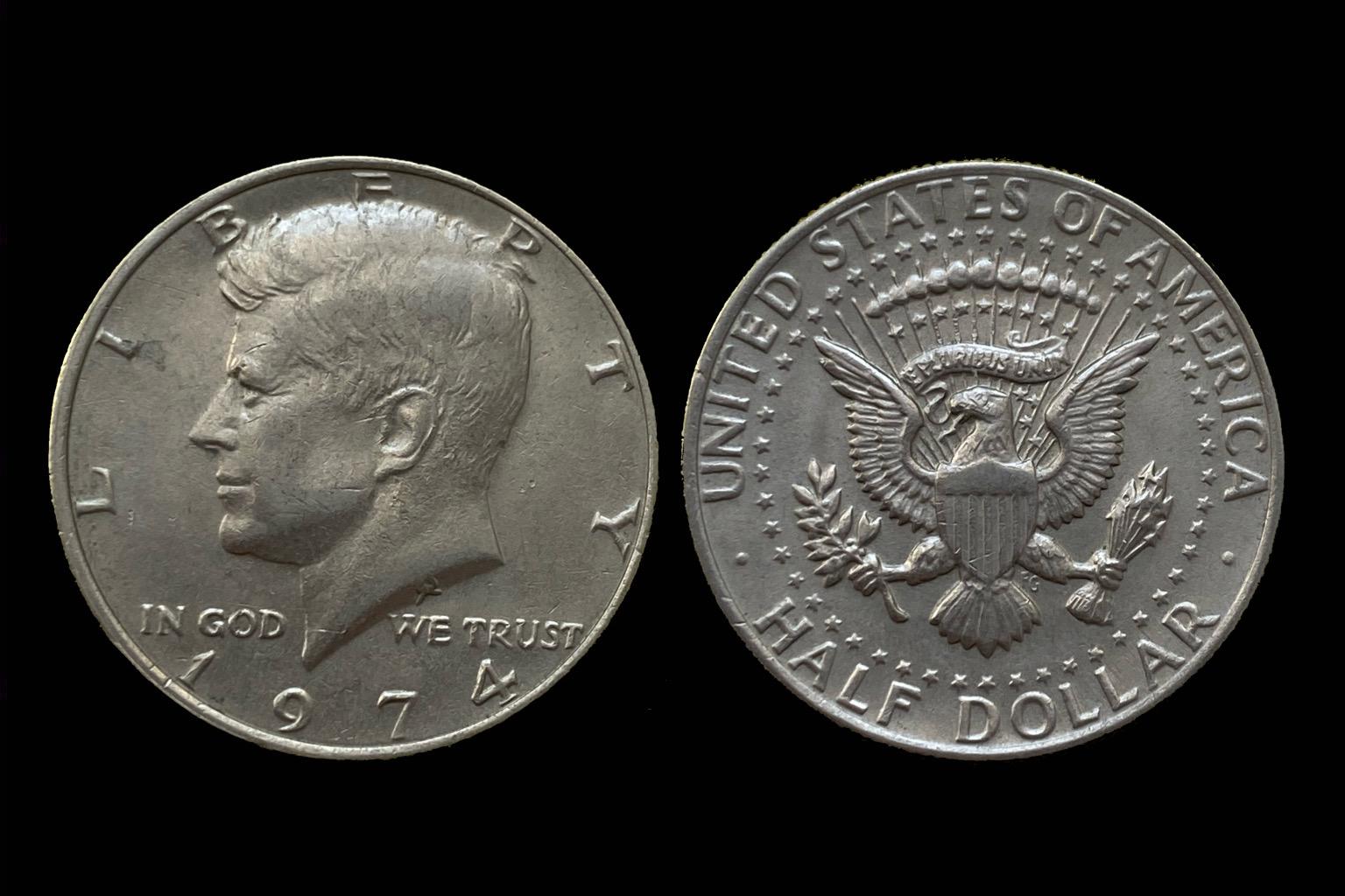 Kennedy half dollar (1974) 