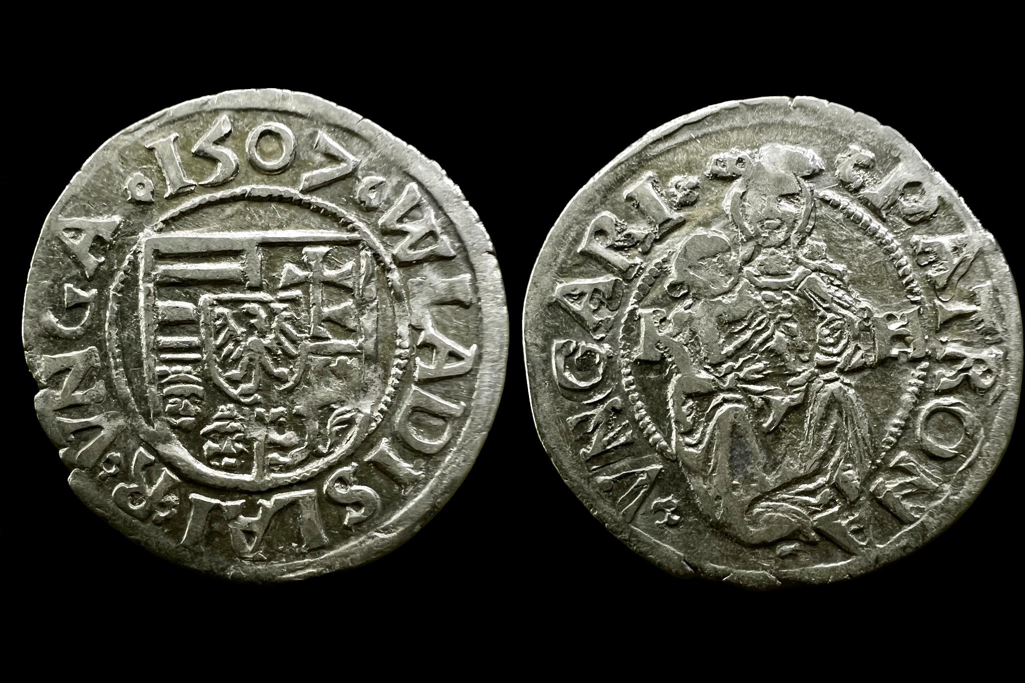 II.Ulászló Éh-645/b R! dénár 