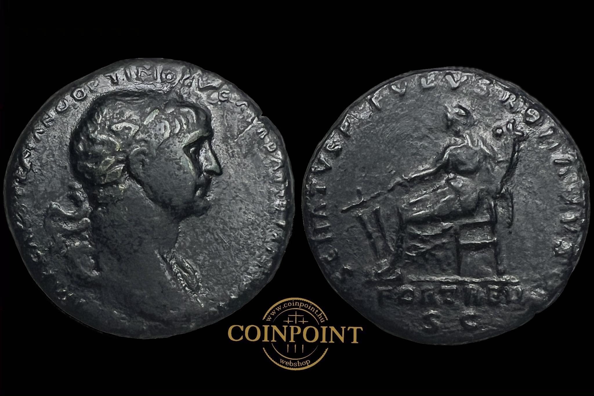  Trajan Sestertius (i.sz.98-117)Róma  RIC II 651 