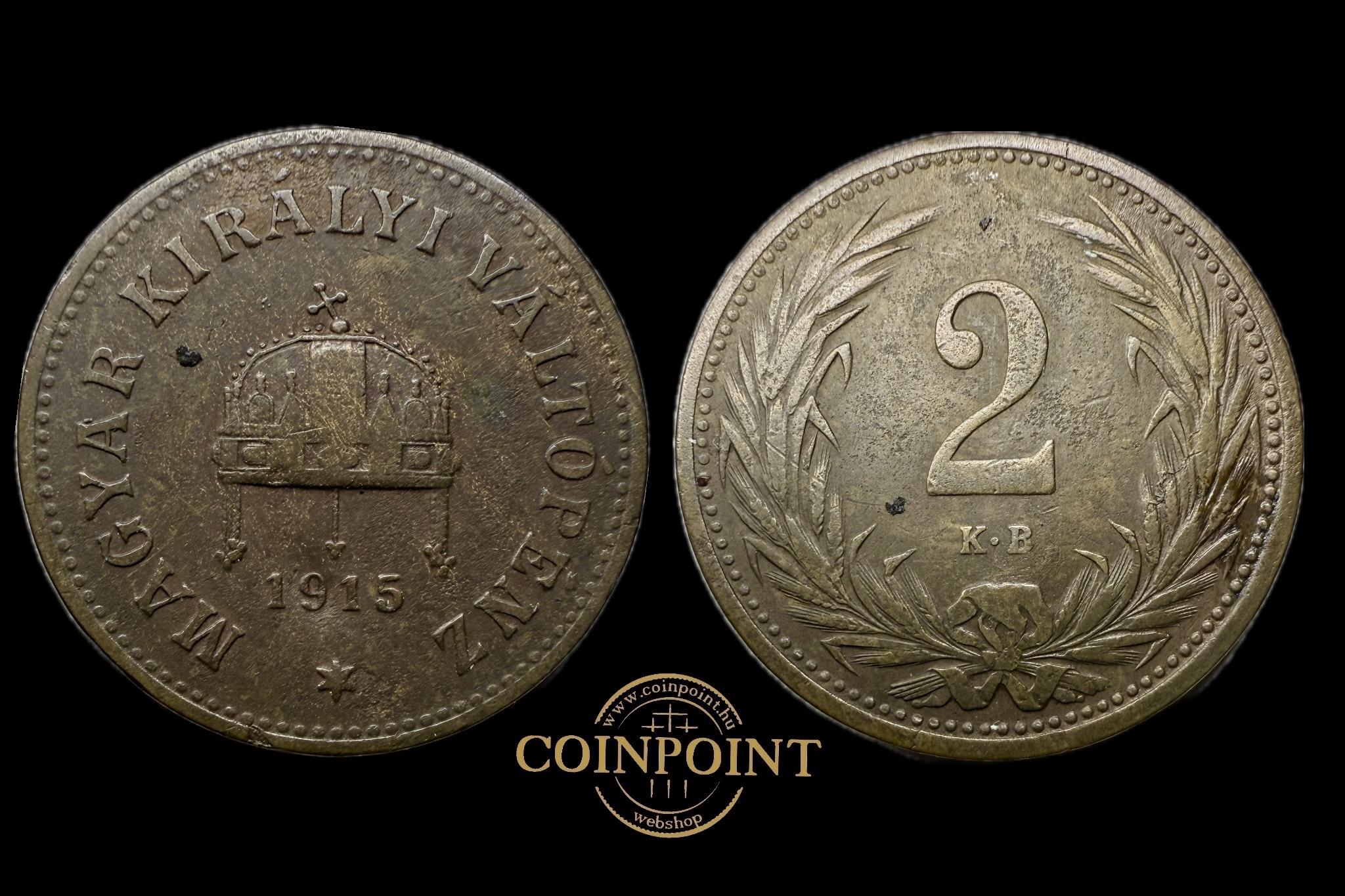  Ferenc József (1915) 2 heller  KM2881
